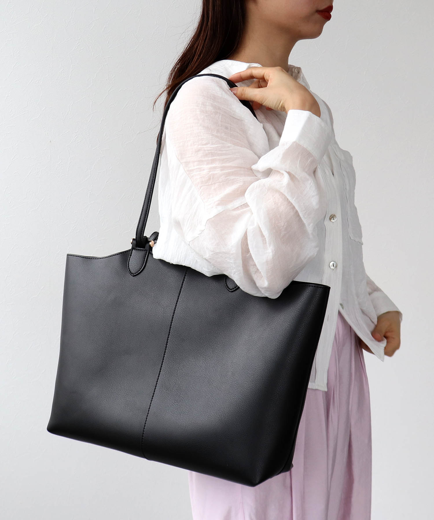 ダブルハンドルA4トートバッグ