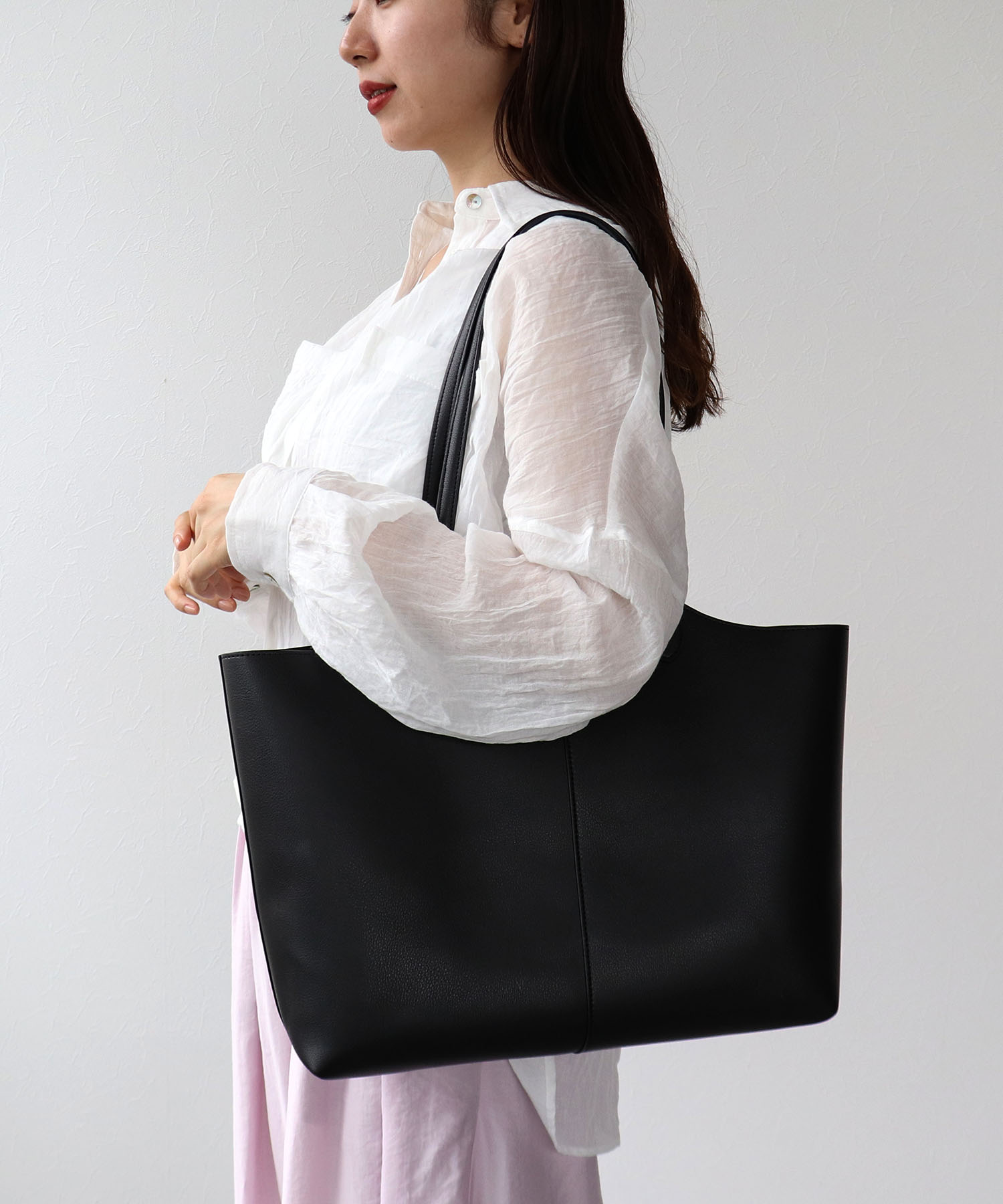 ダブルハンドルA4トートバッグ