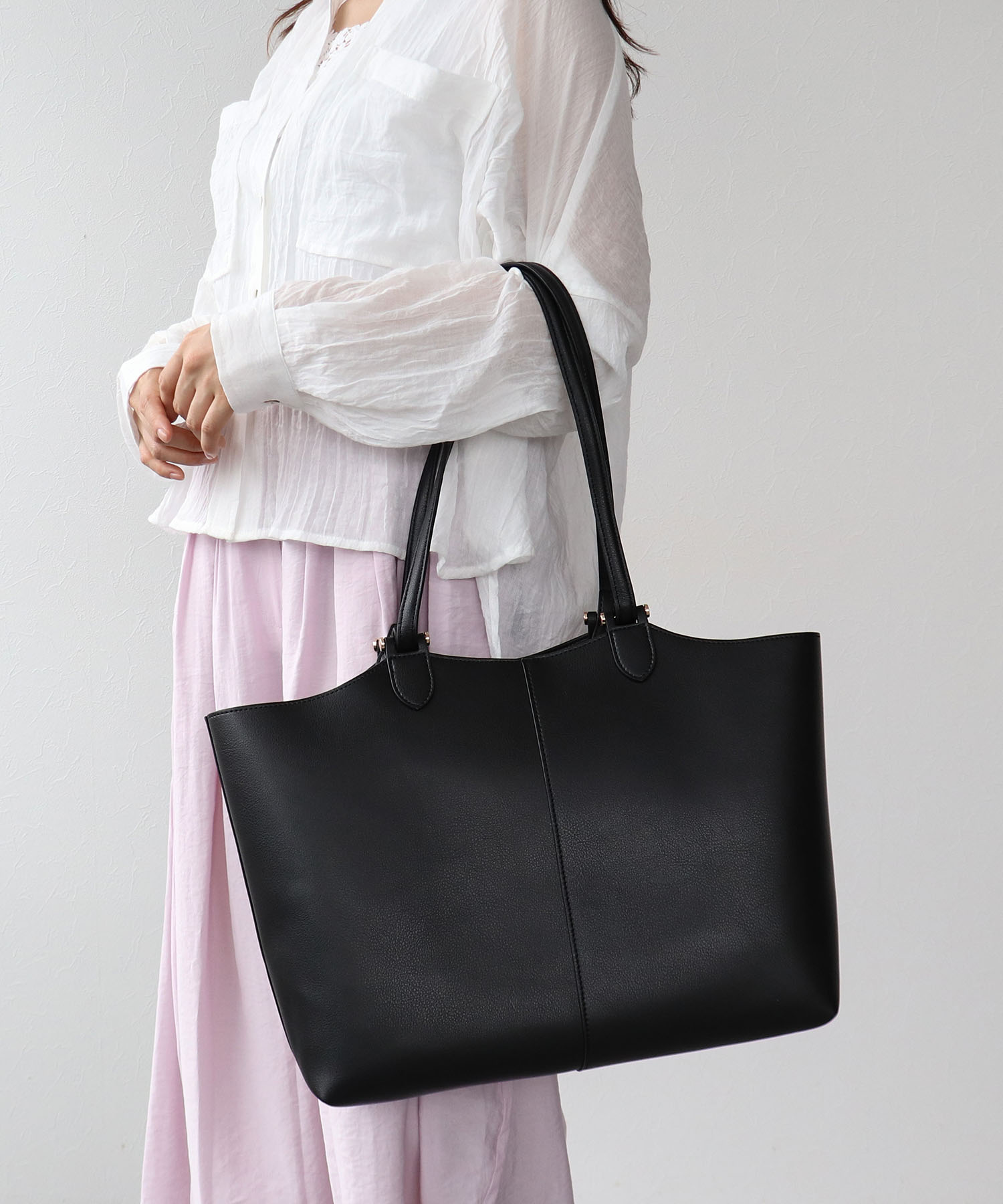 ダブルハンドルA4トートバッグ