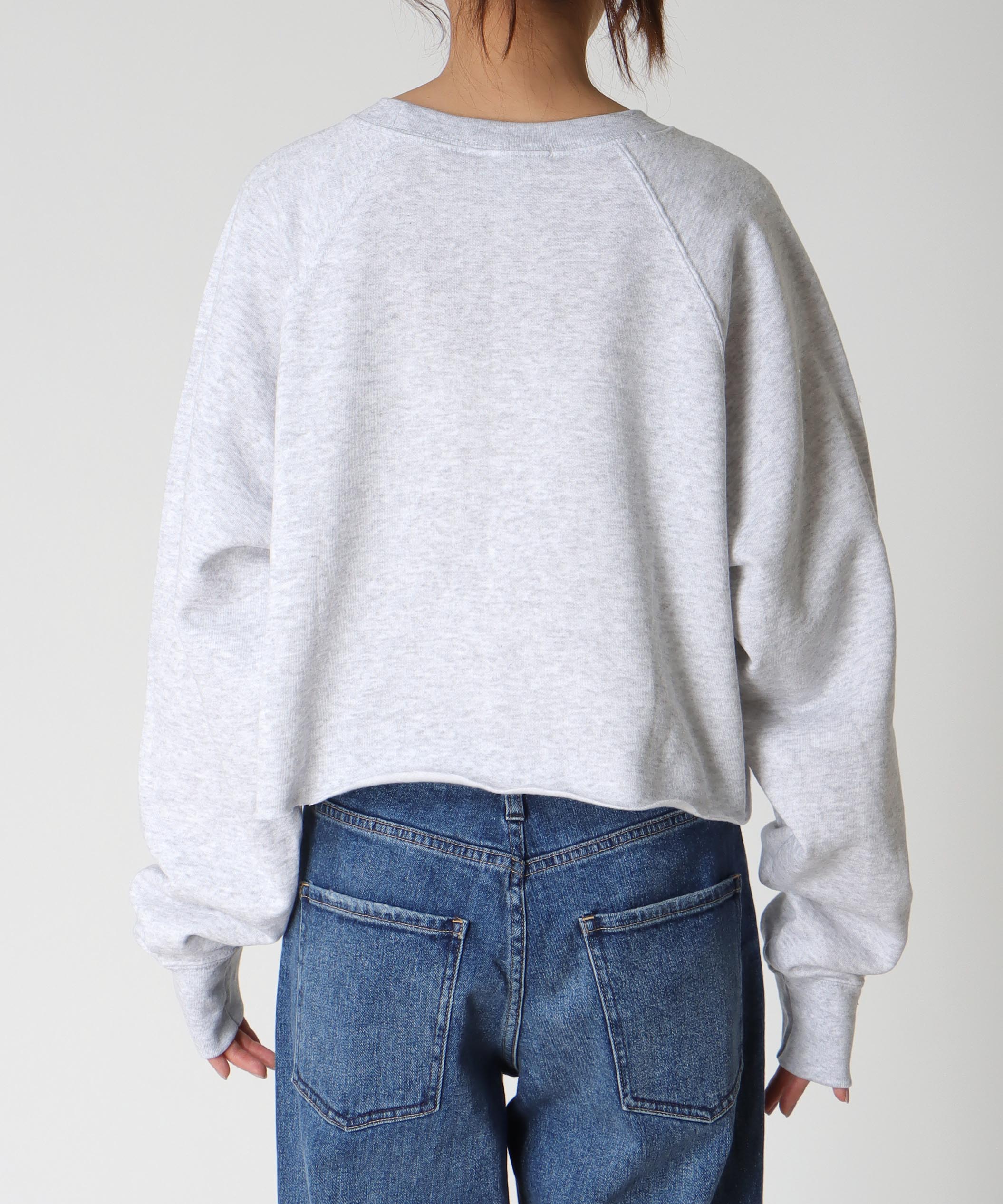 【BLACK SCORE】POOCCIクロップド丈スウェット