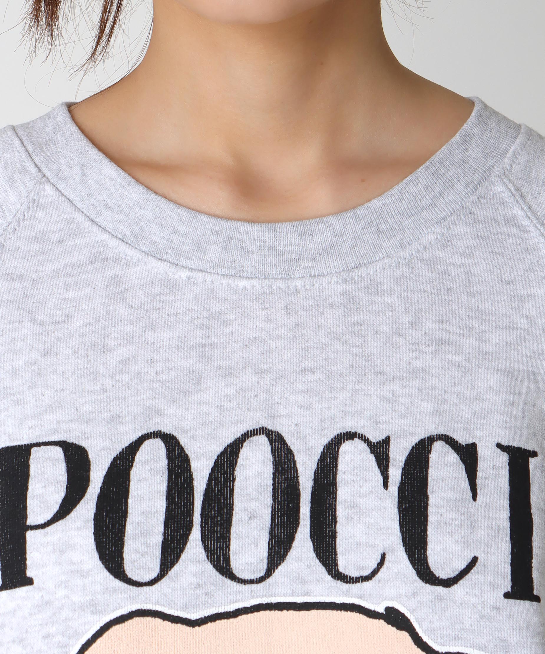 【BLACK SCORE】POOCCIクロップド丈スウェット