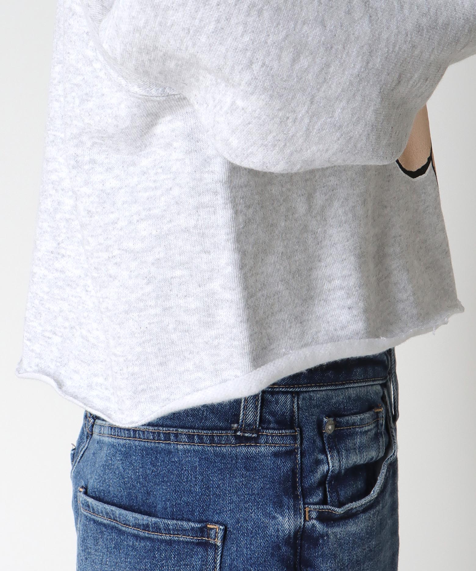 【BLACK SCORE】POOCCIクロップド丈スウェット