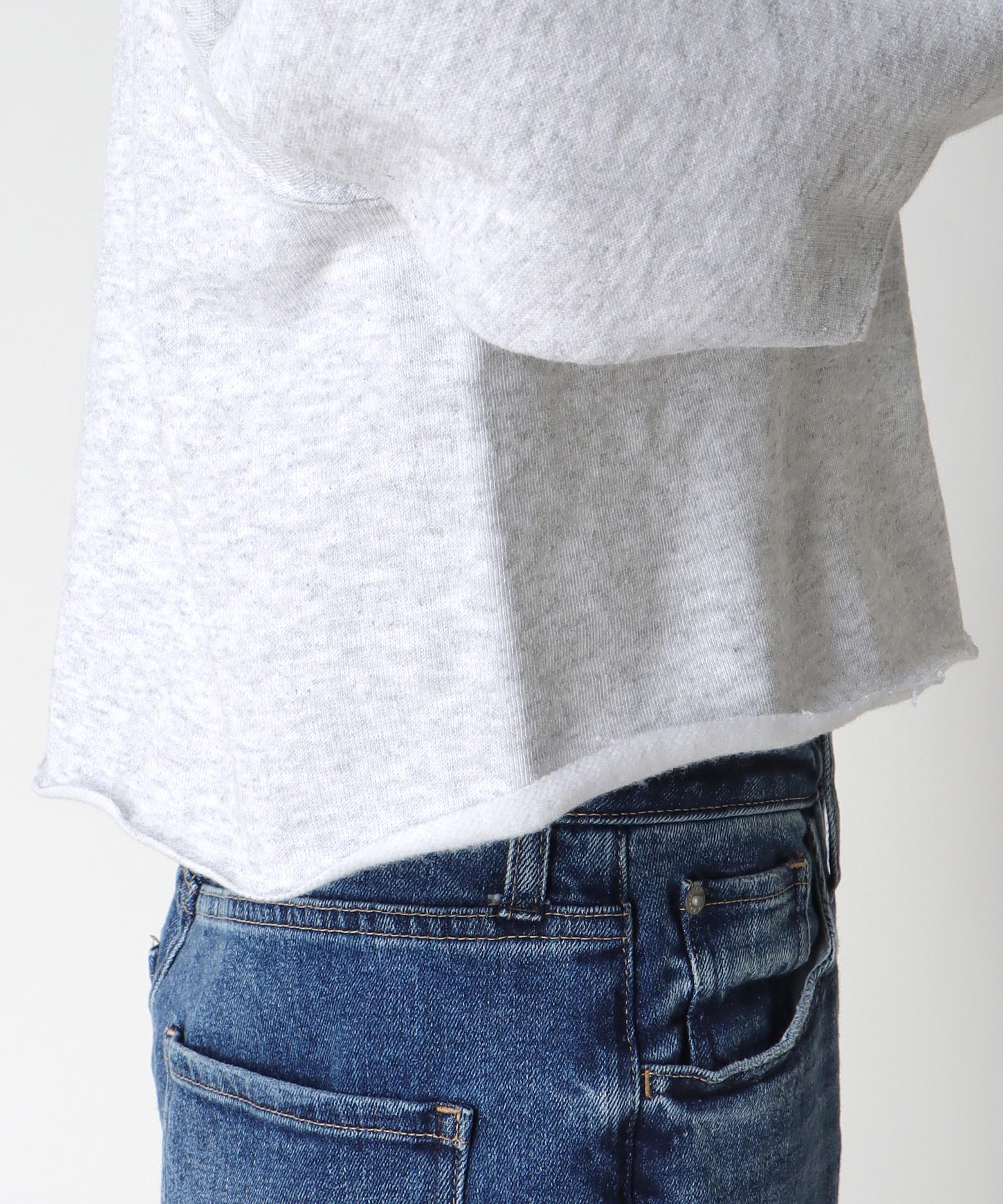 【BLACK SCORE】MIUMIU CATSクロップド丈スウェット