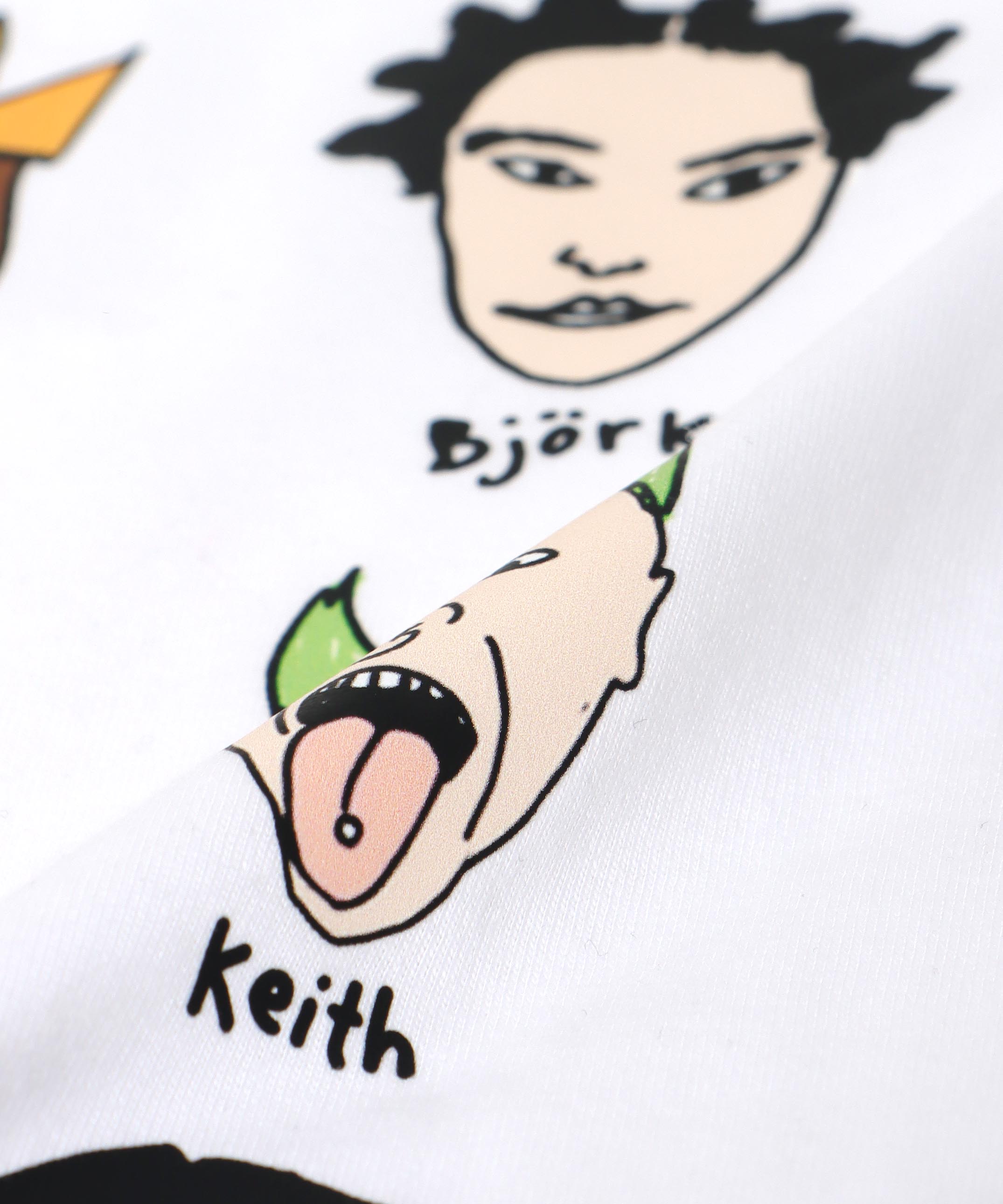 【BLACK SCORE】HERO EDIT 90S UNISEX ロングTシャツ