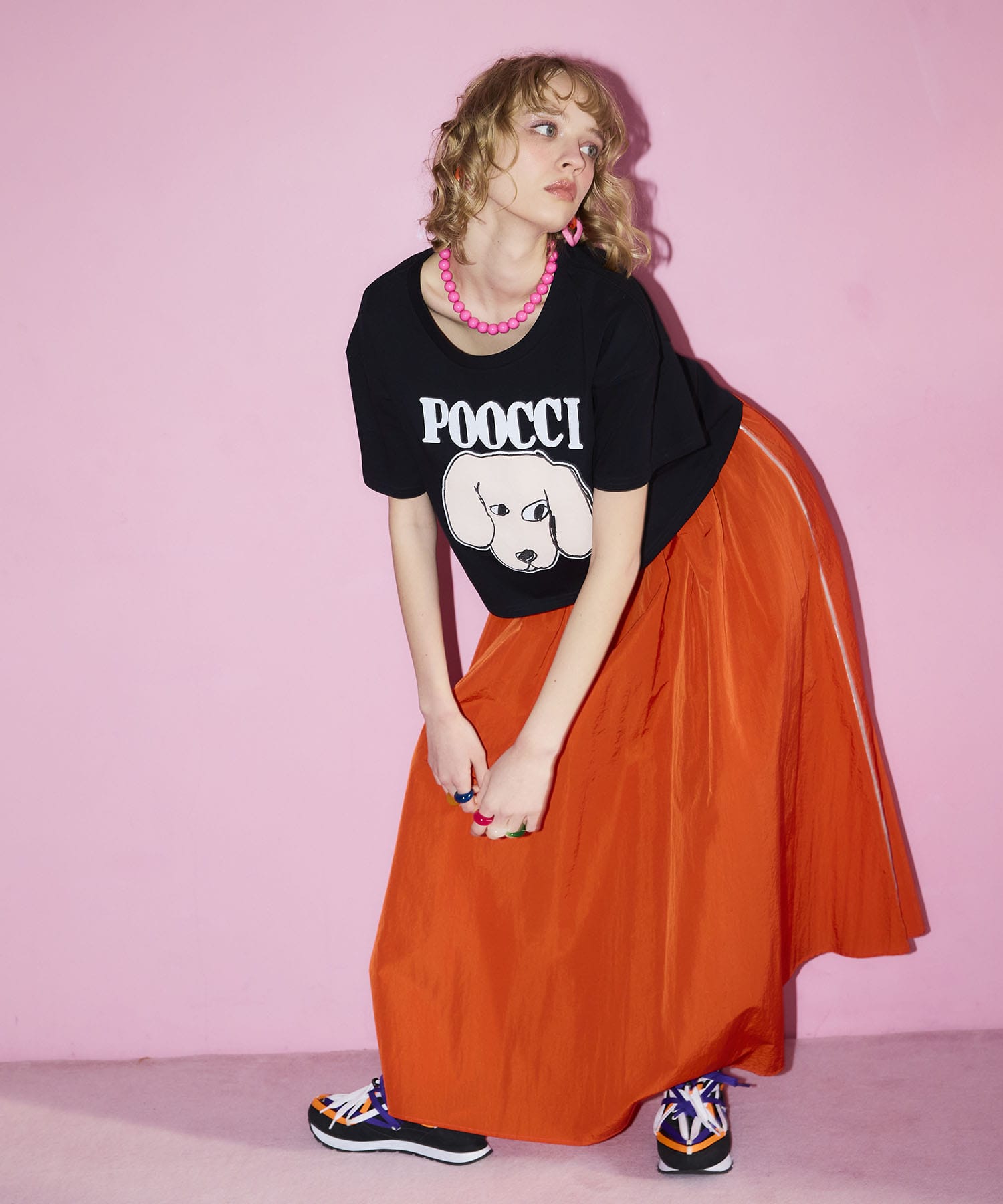 【BLACK SCORE】POCCI クロップドTシャツ