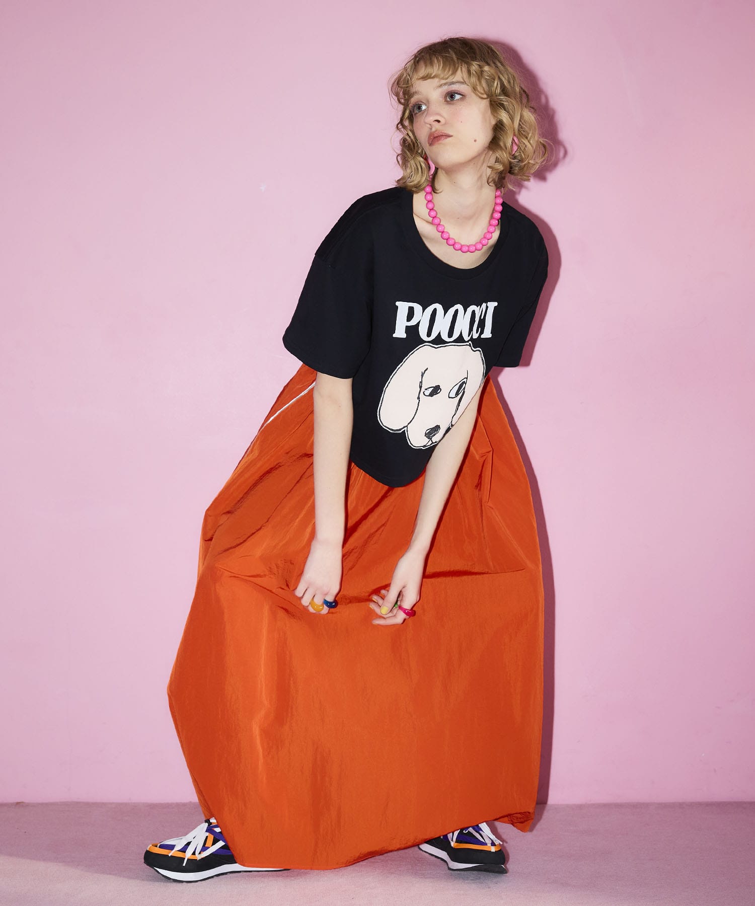 【BLACK SCORE】POCCI クロップドTシャツ