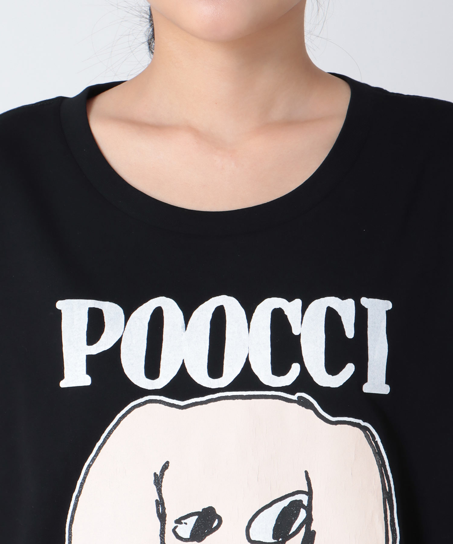 【BLACK SCORE】POCCI クロップドTシャツ