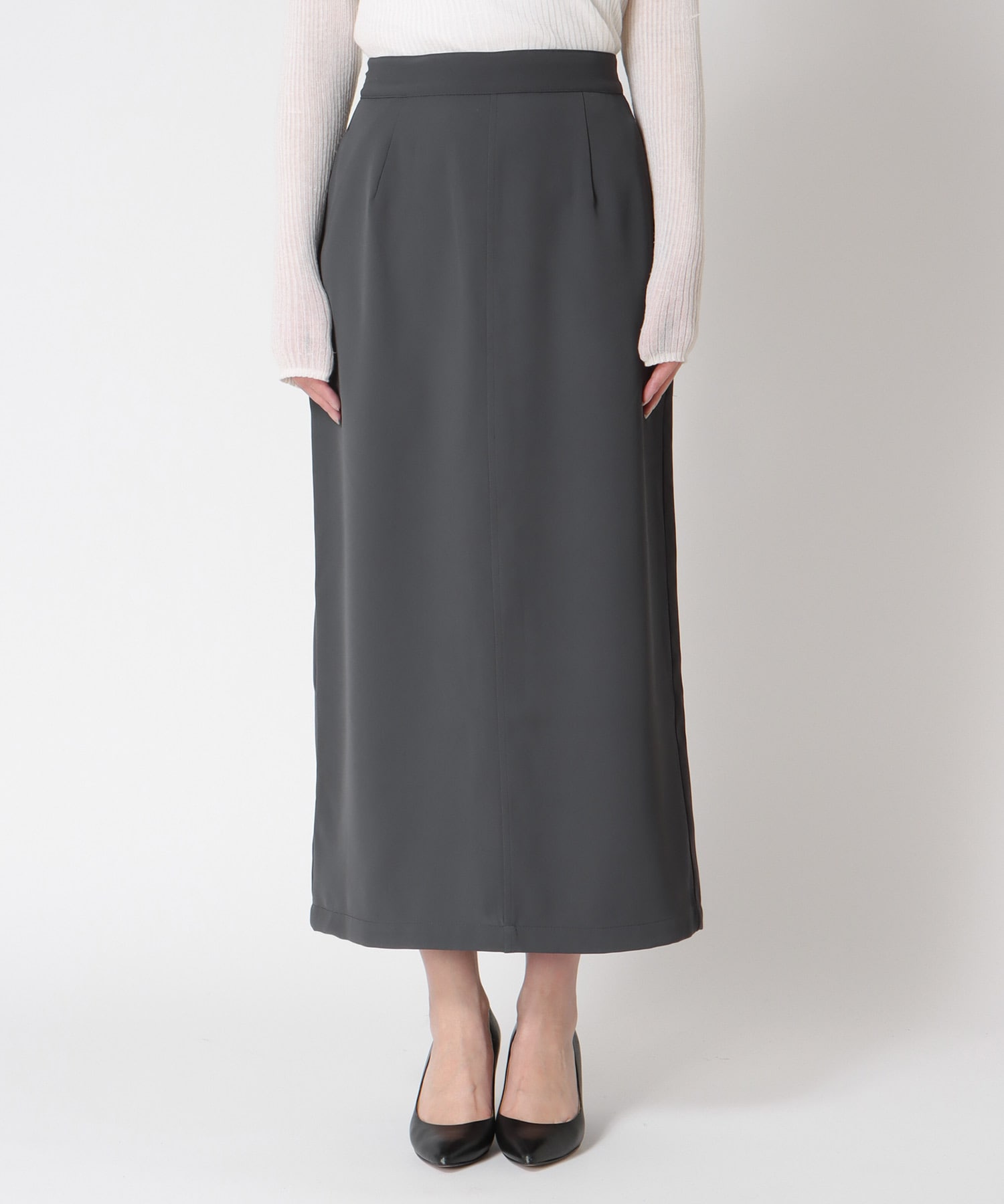 ナロー×チュールラップセットスカート