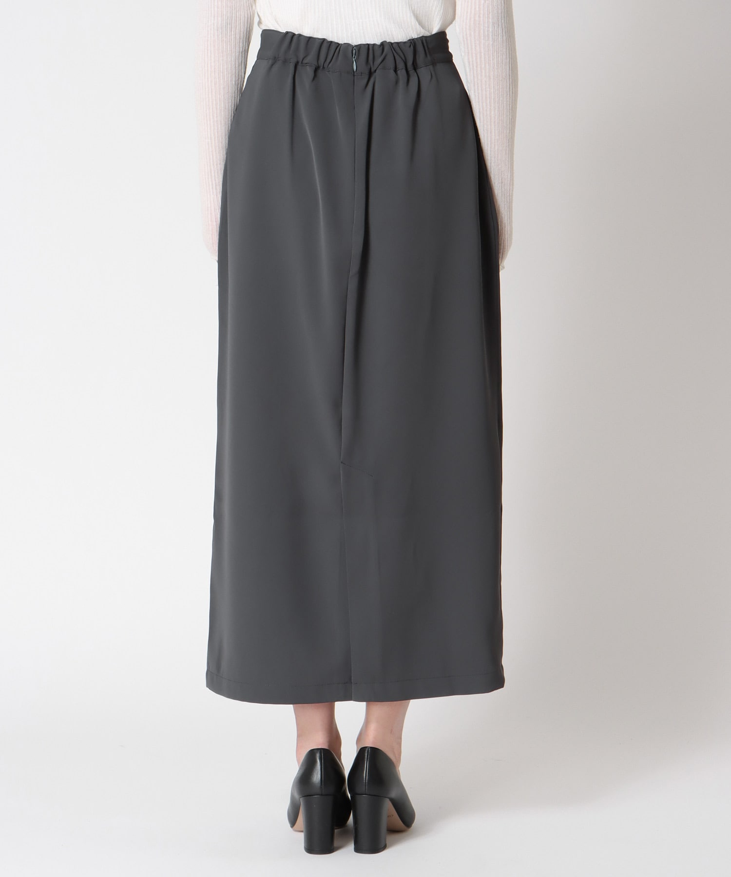 ナロー×チュールラップセットスカート