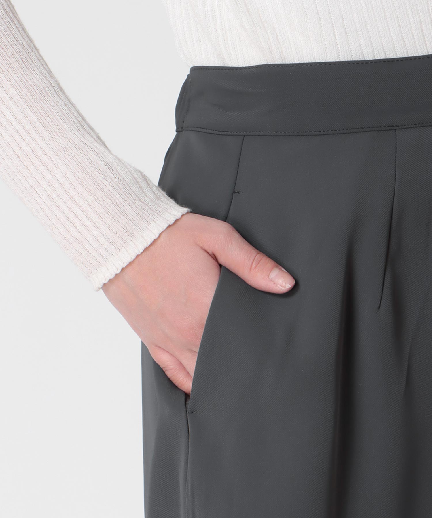 ナロー×チュールラップセットスカート