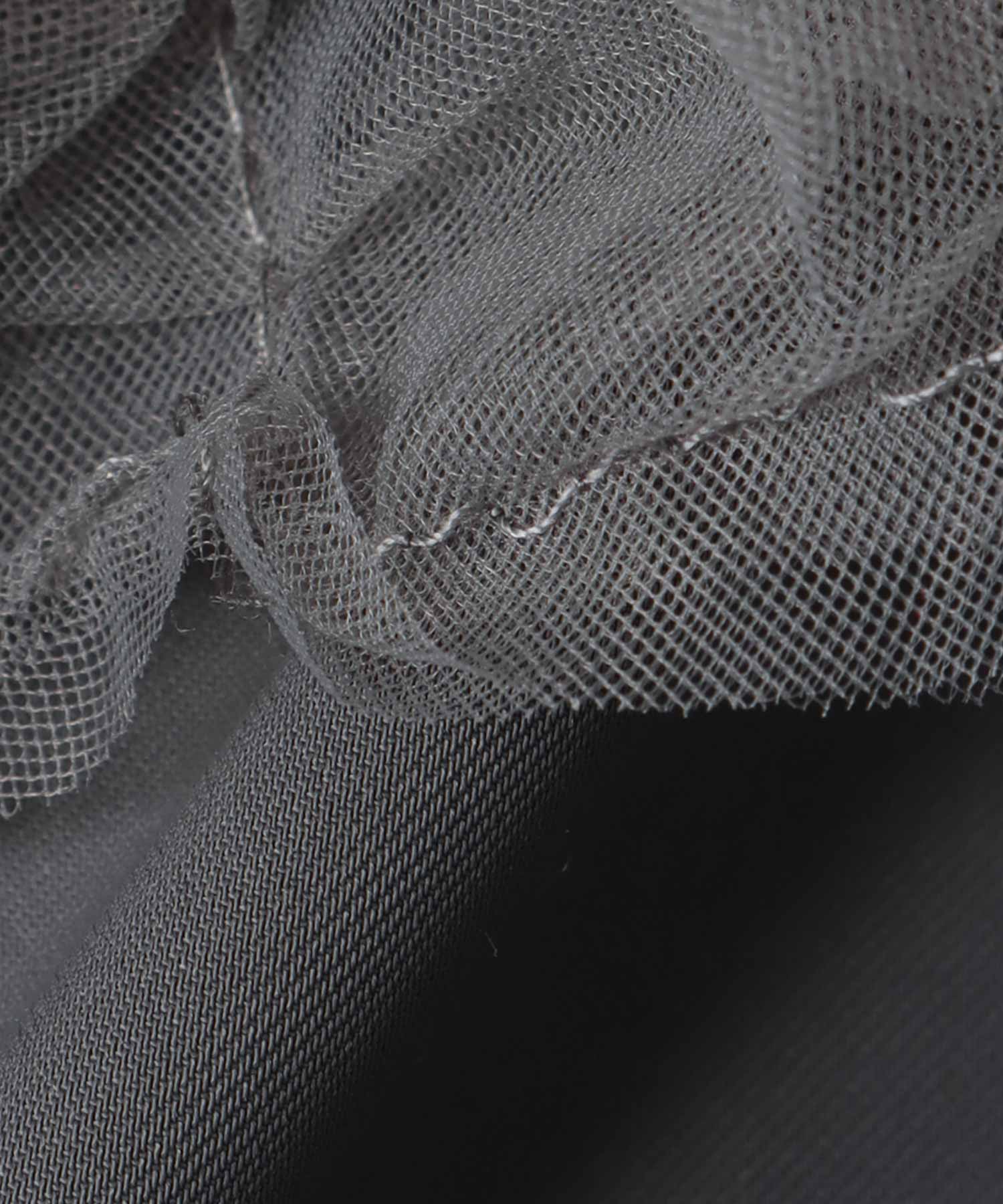 ナロー×チュールラップセットスカート