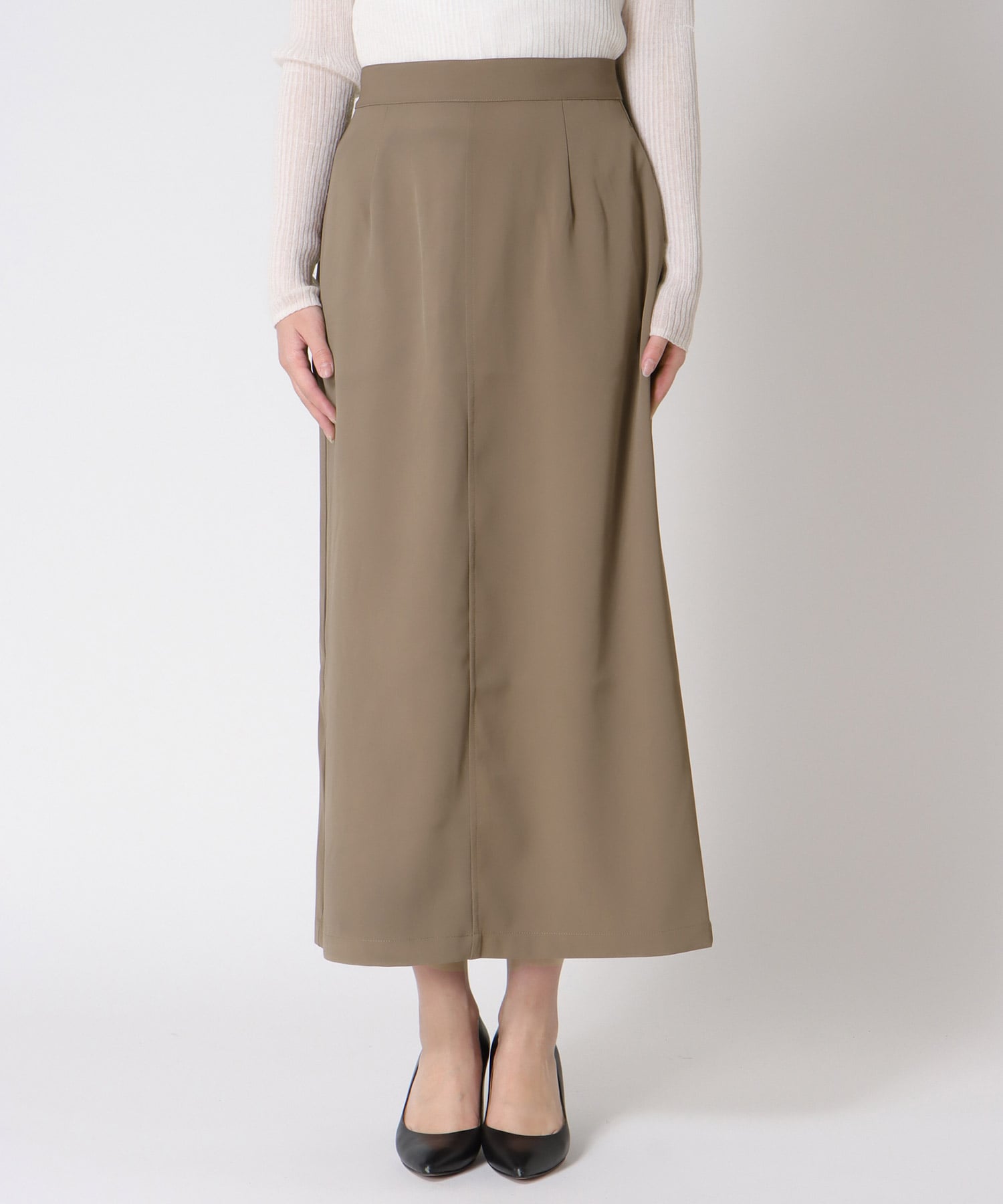 ナロー×チュールラップセットスカート