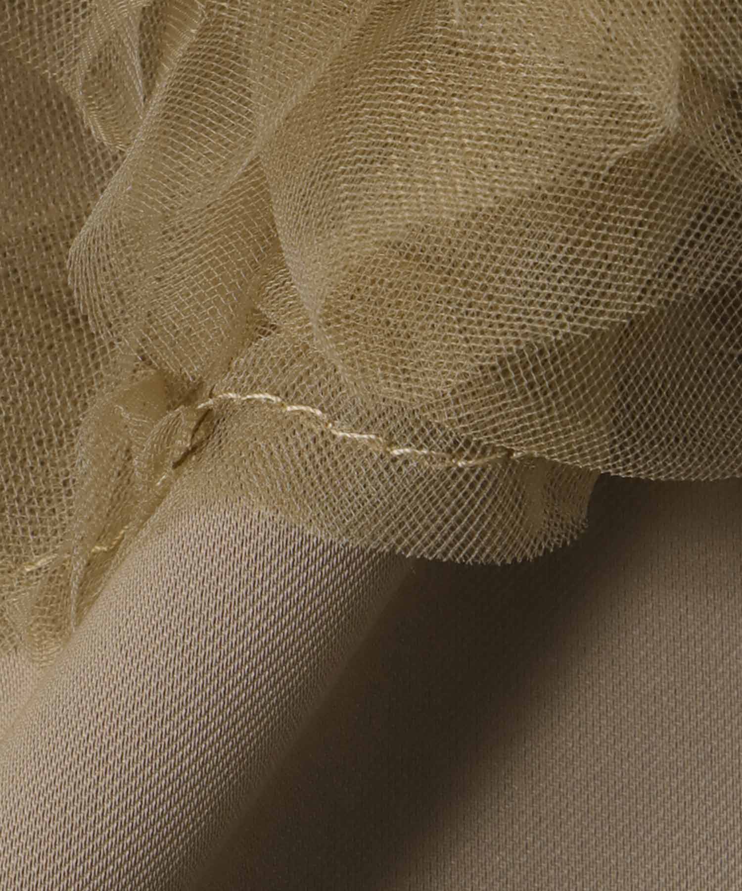 ナロー×チュールラップセットスカート