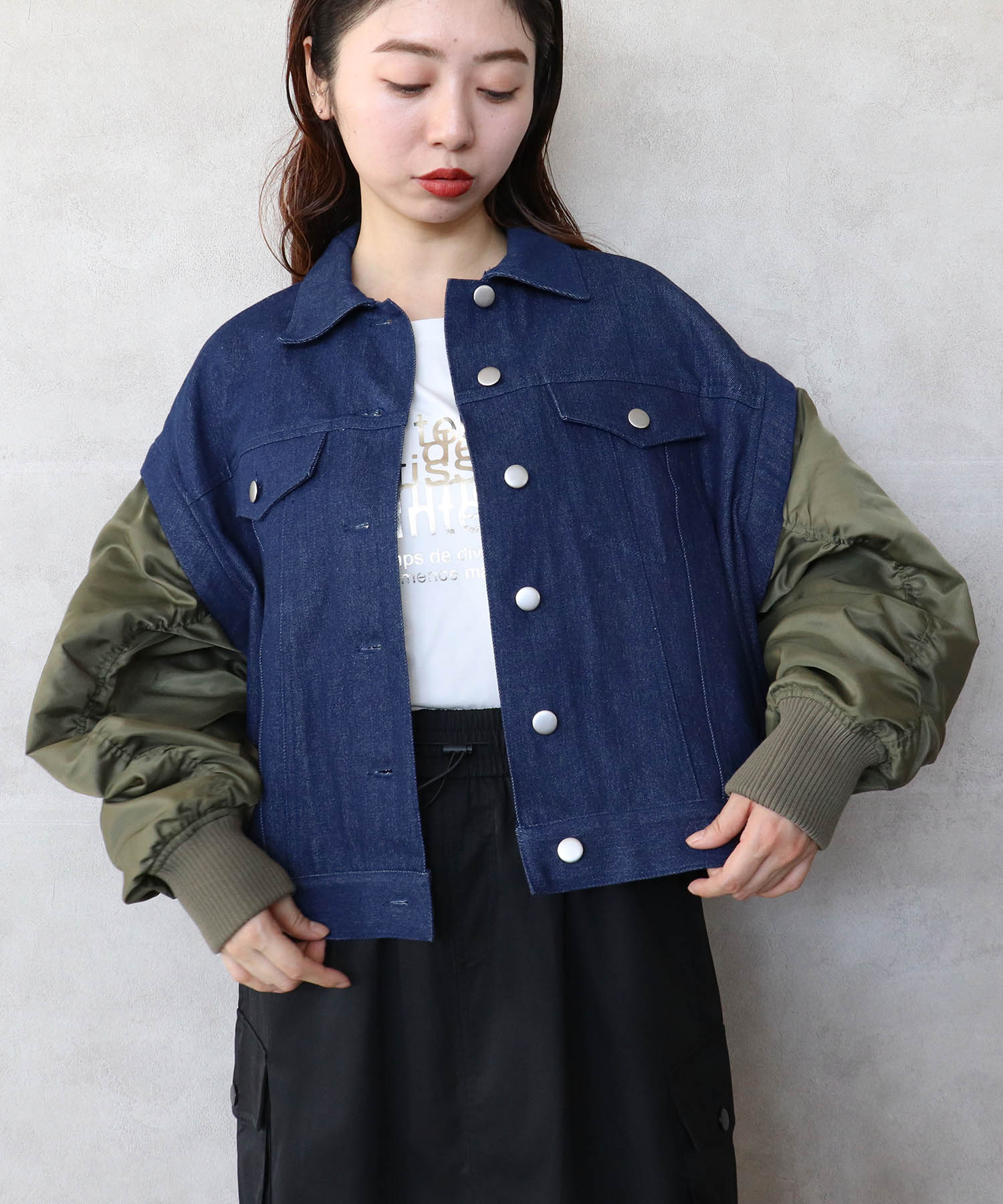 MA-Iスリーブ2WayGジャン