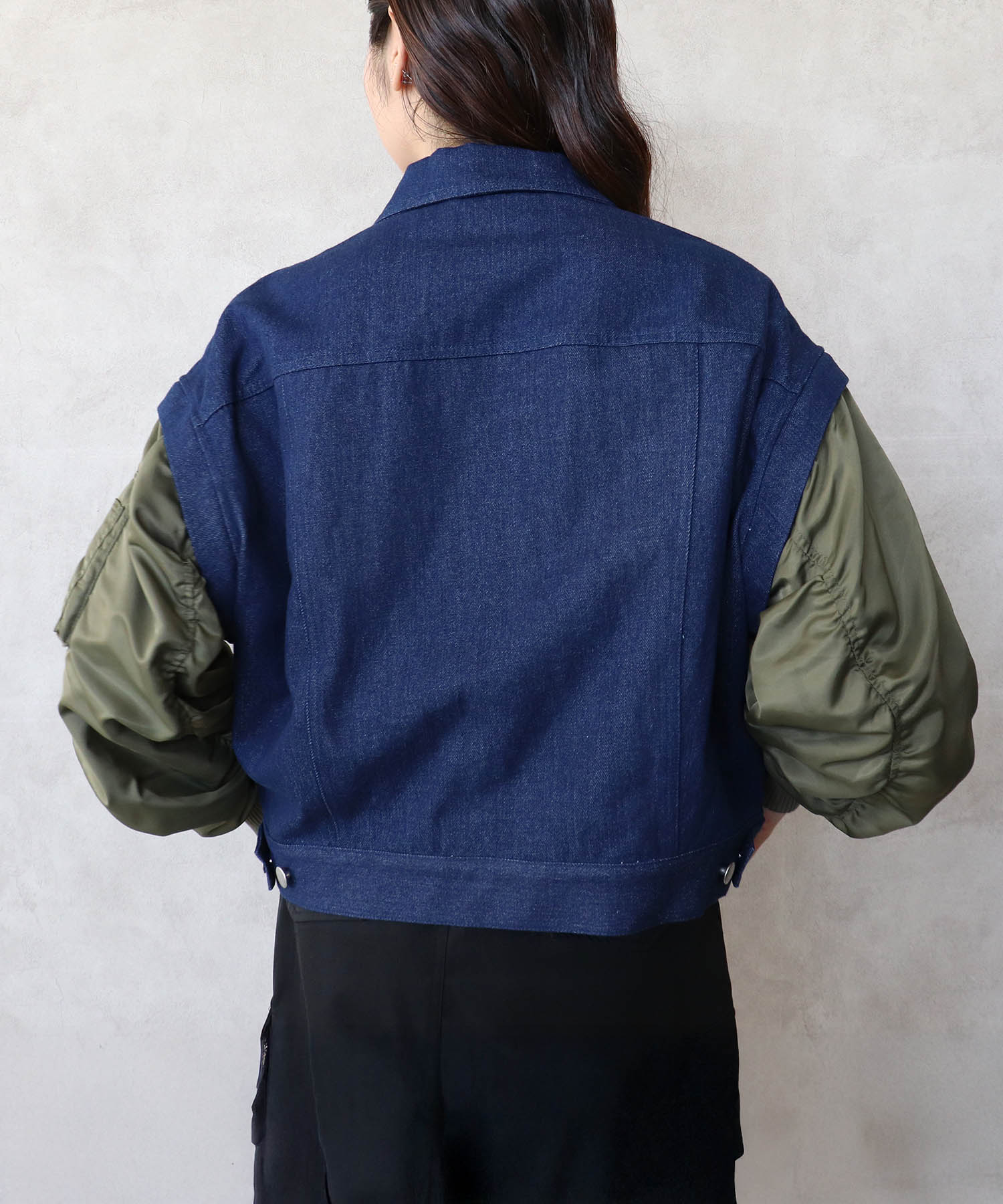 MA-Iスリーブ2WayGジャン