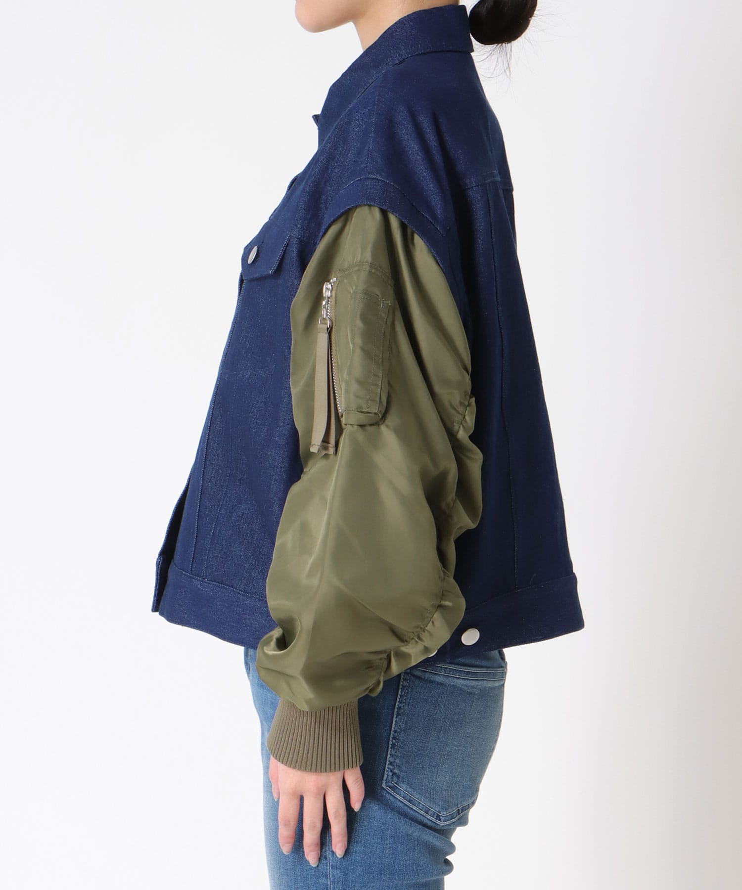 MA-Iスリーブ2WayGジャン