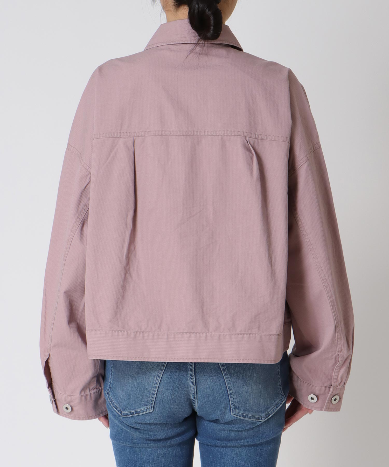 ピケバイオ加工ワイドジャケット