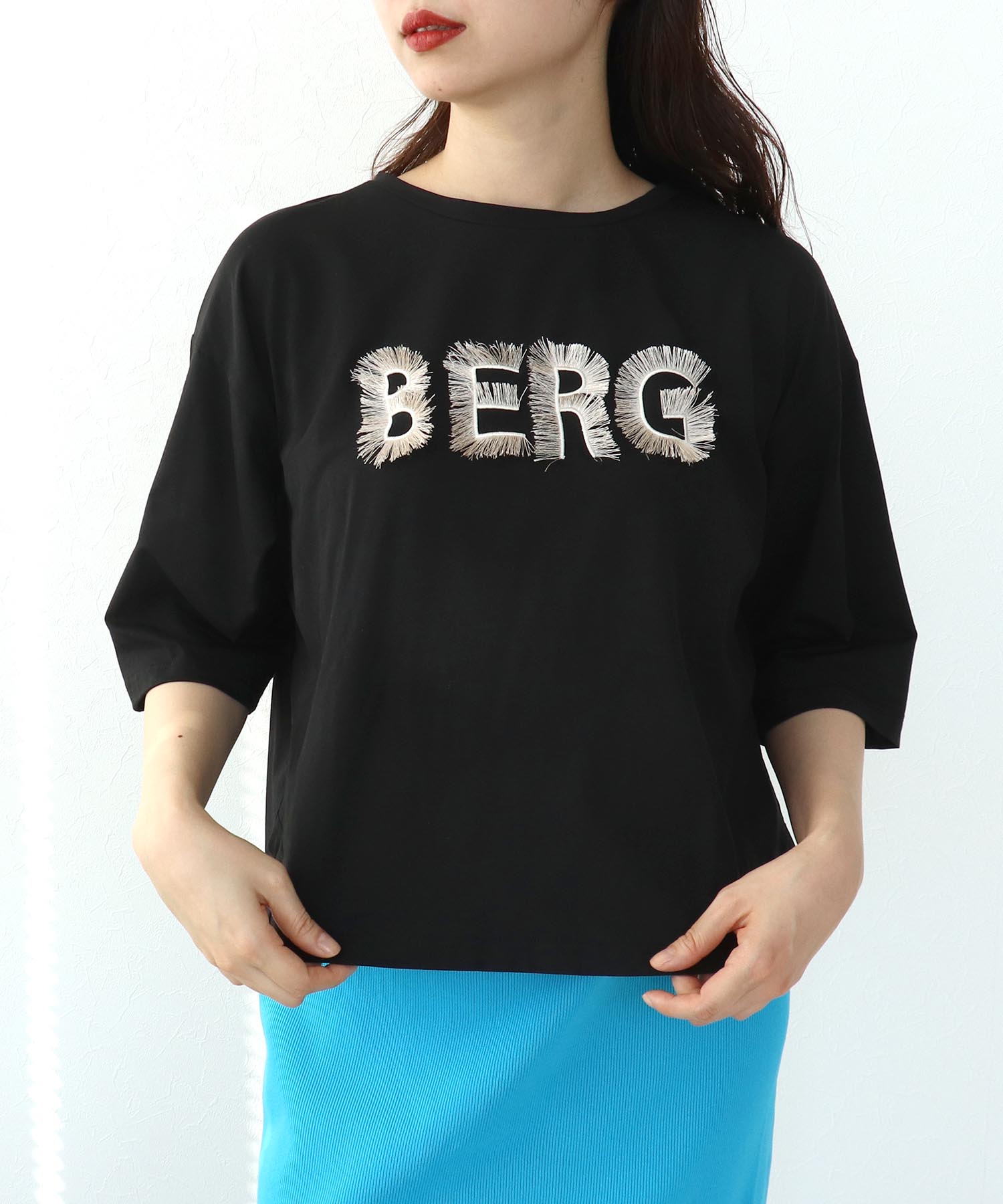 フリンジロゴTシャツ