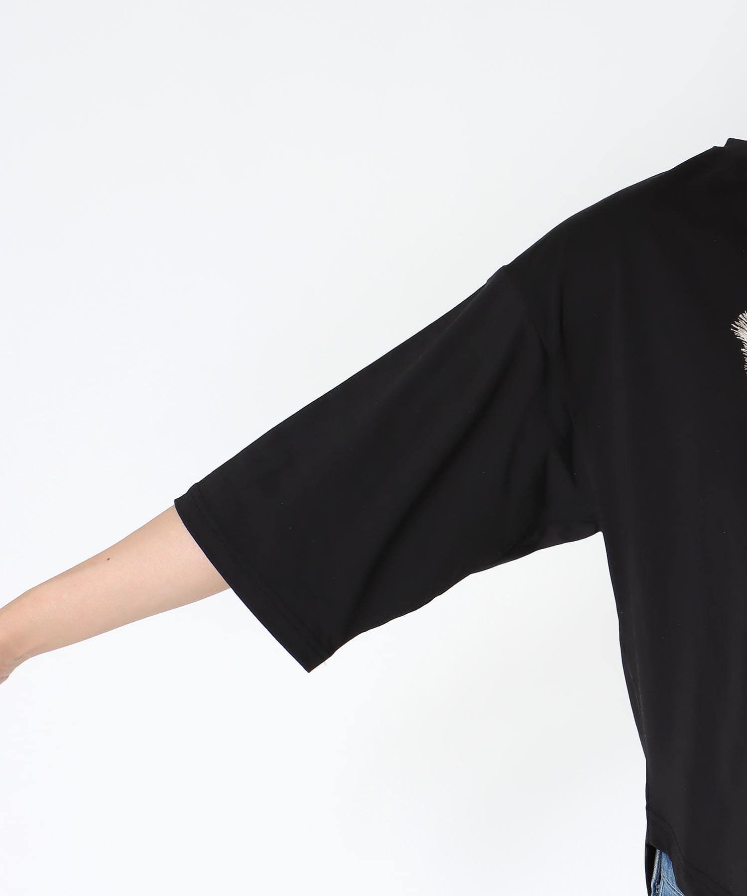 フリンジロゴTシャツ