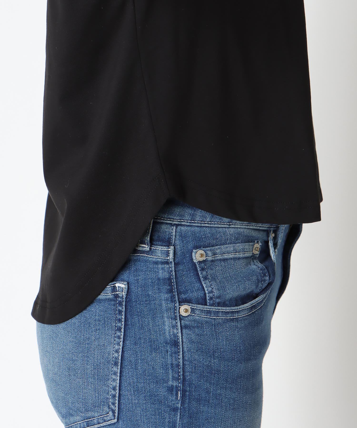 フリンジロゴTシャツ