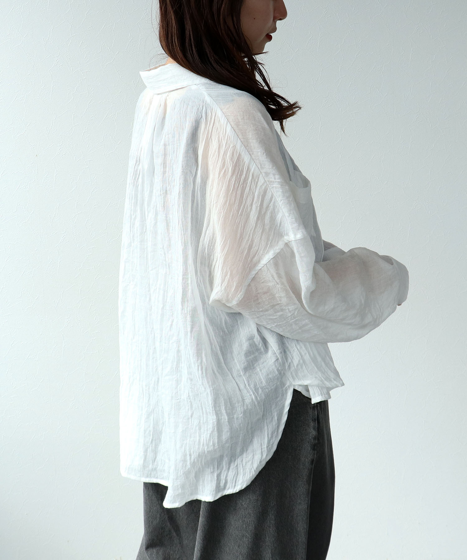 ドルマンビッグポケットシャツ