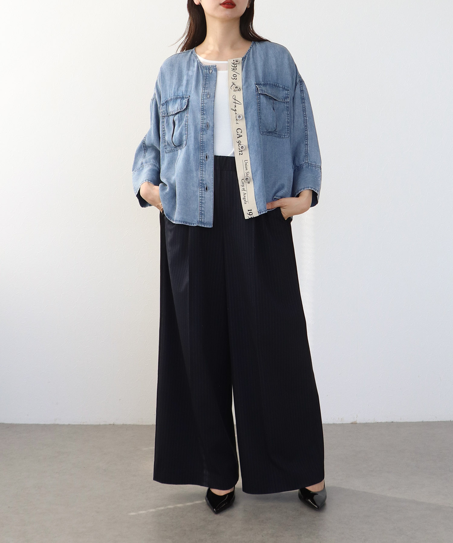 バイオシルクパウダー加工ロゴジャケット(別注)