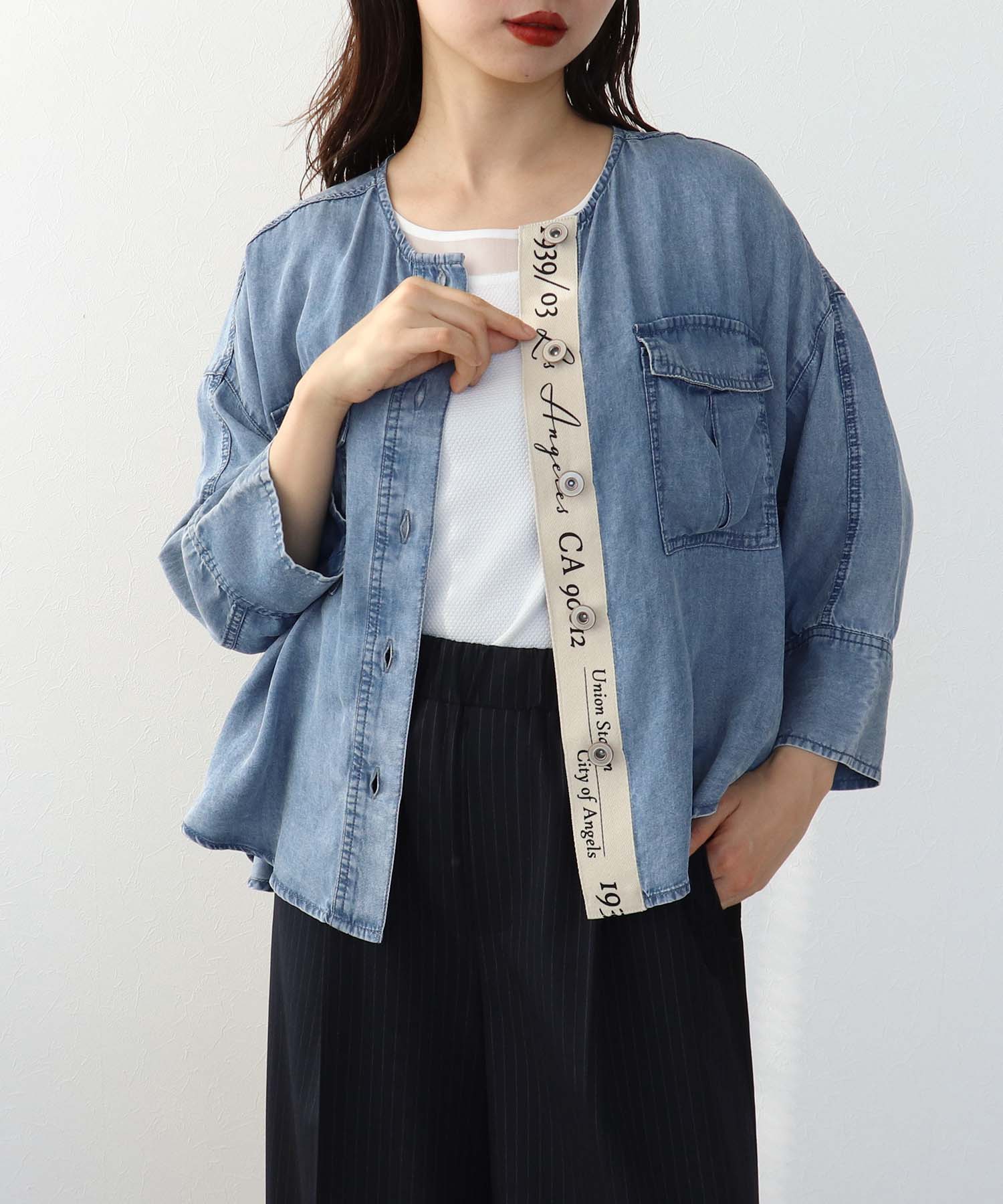 バイオシルクパウダー加工ロゴジャケット(別注)