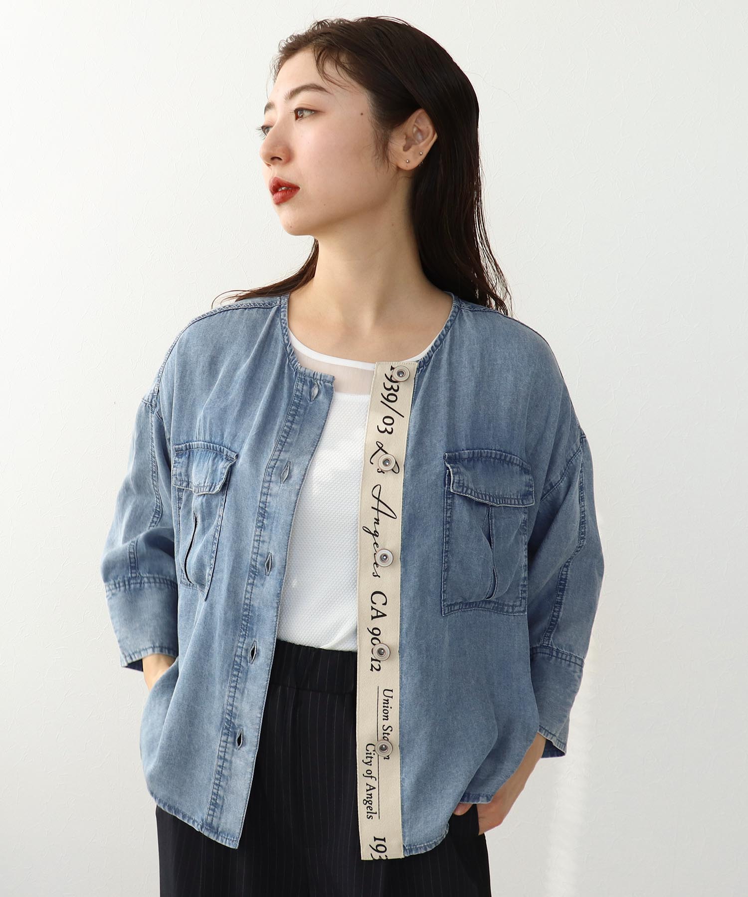 バイオシルクパウダー加工ロゴジャケット(別注)