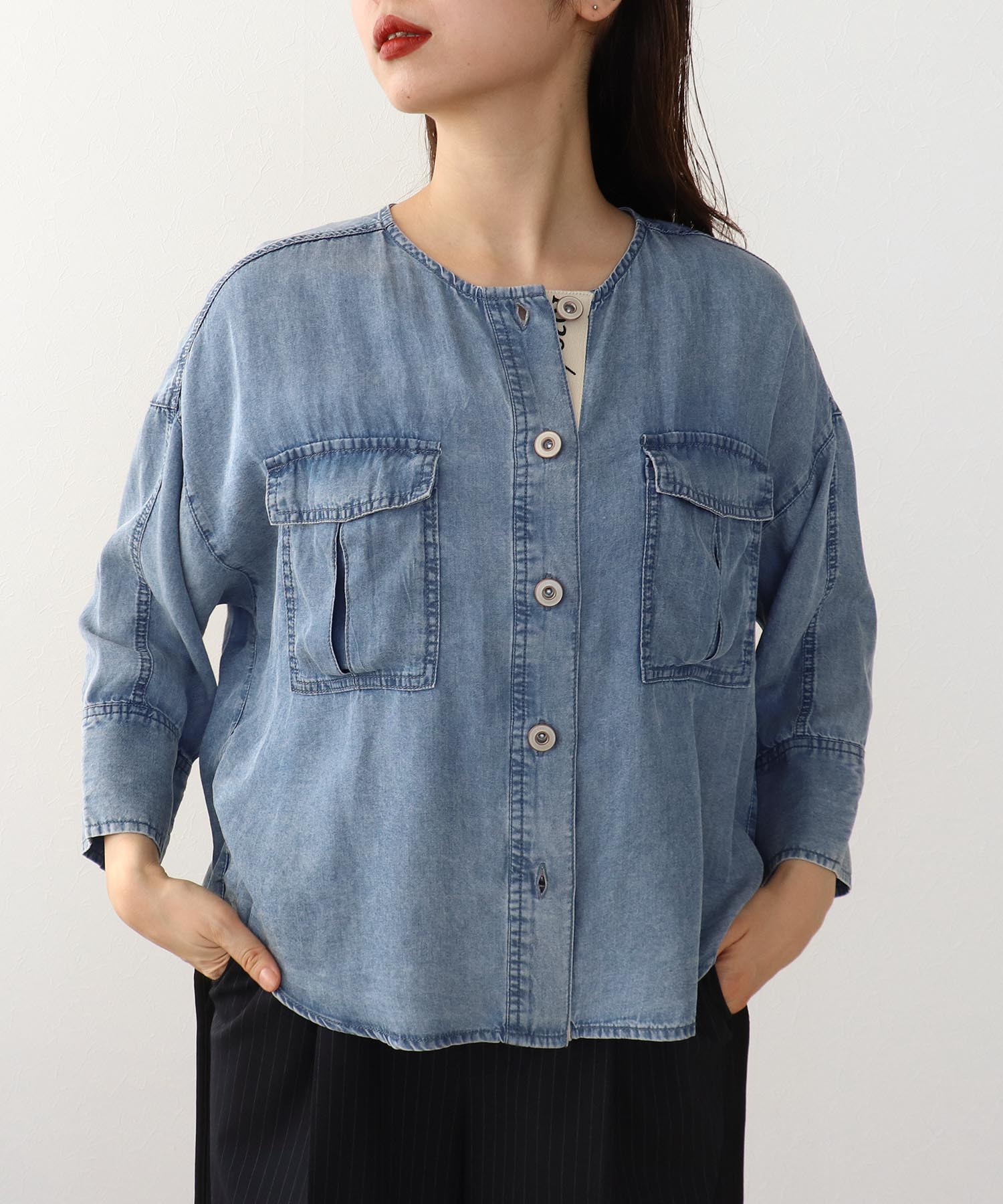 バイオシルクパウダー加工ロゴジャケット(別注)