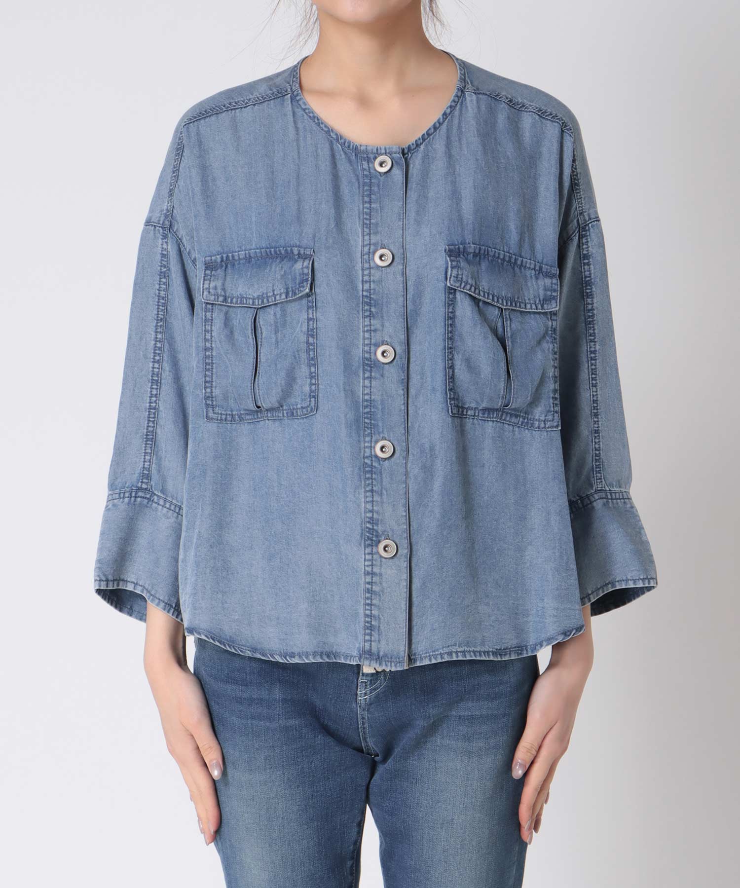 バイオシルクパウダー加工ロゴジャケット(別注)