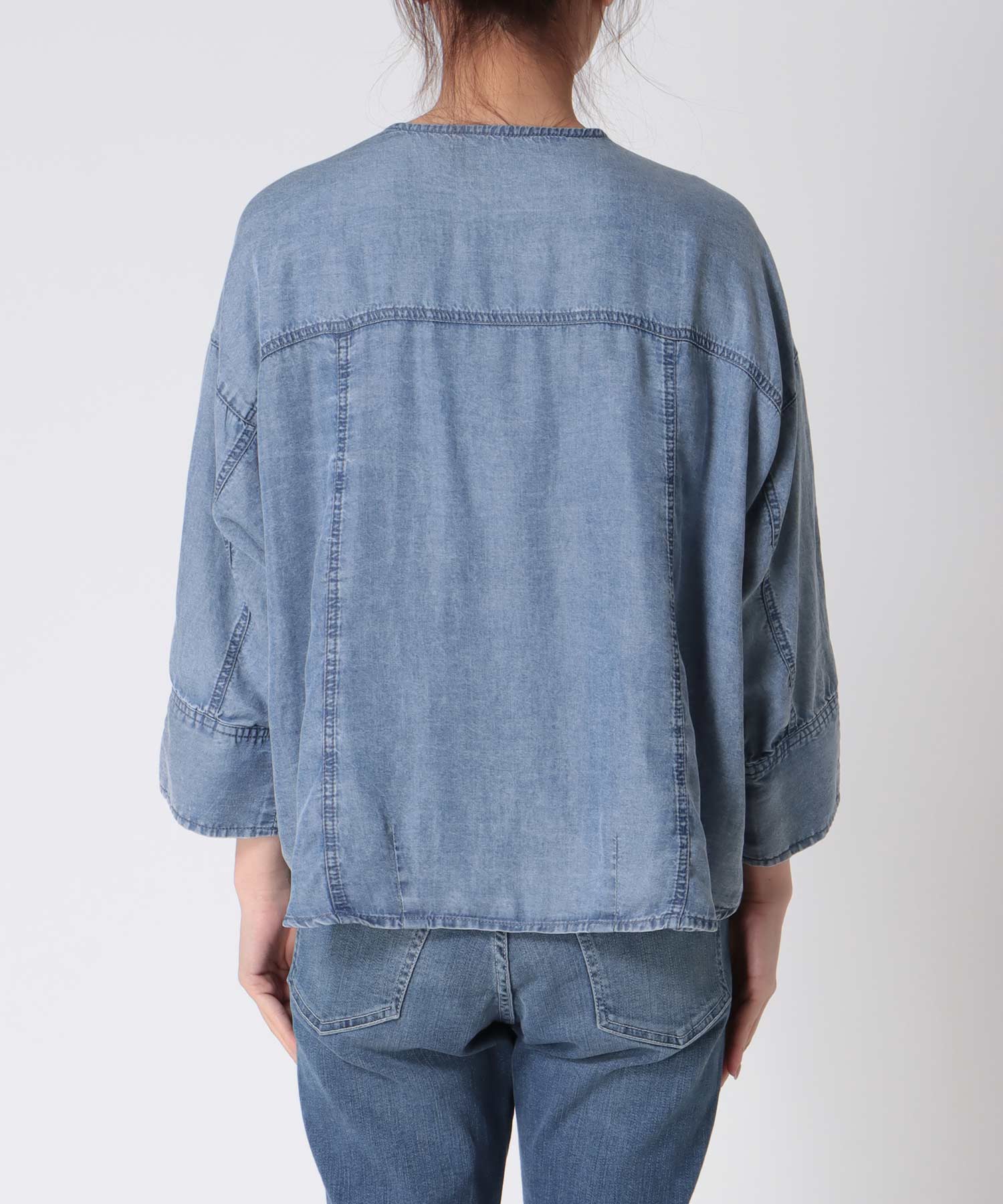 バイオシルクパウダー加工ロゴジャケット(別注)