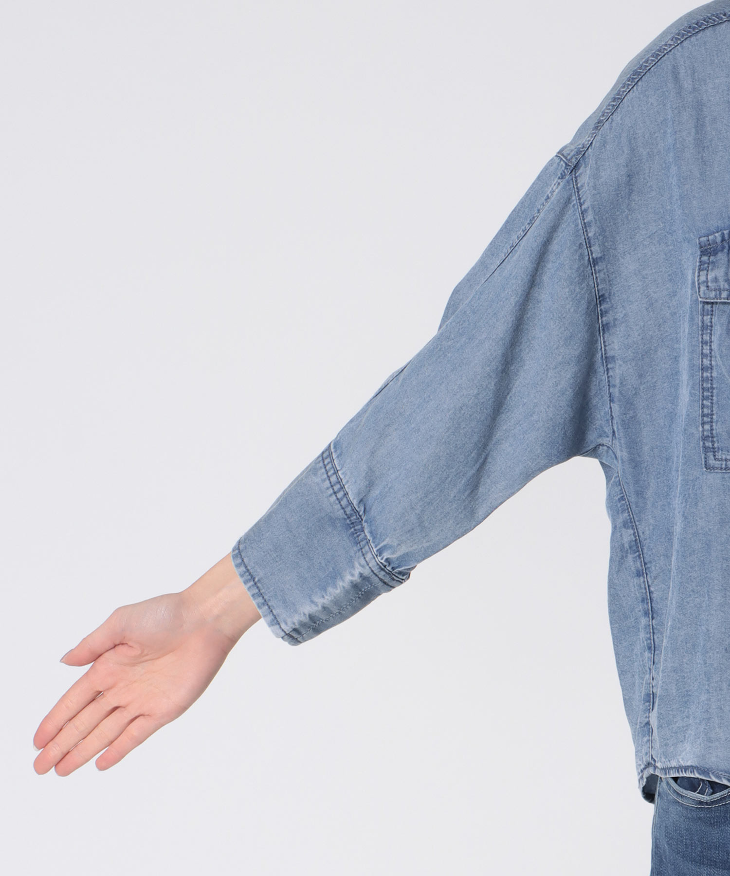 バイオシルクパウダー加工ロゴジャケット(別注)