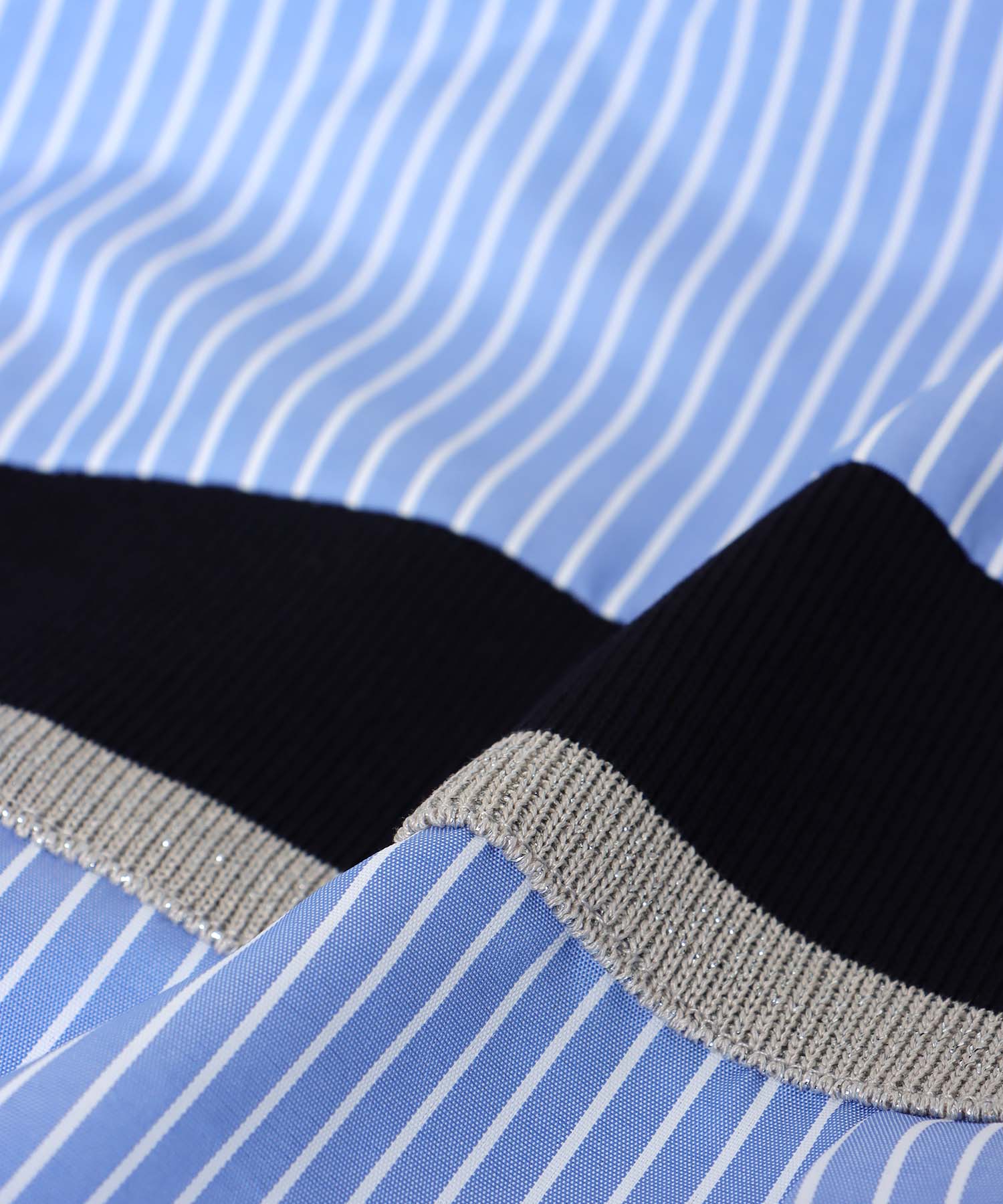 Backヨークテープシャツブラウス