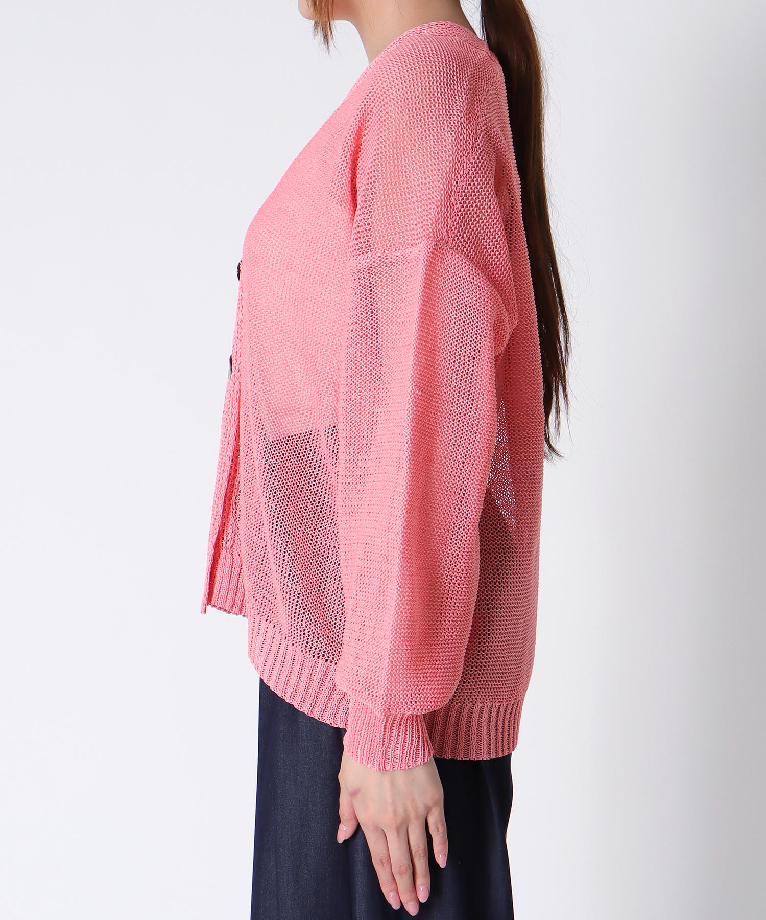 〔お家で試着〕ペーパーヤーンカルマカーディガン