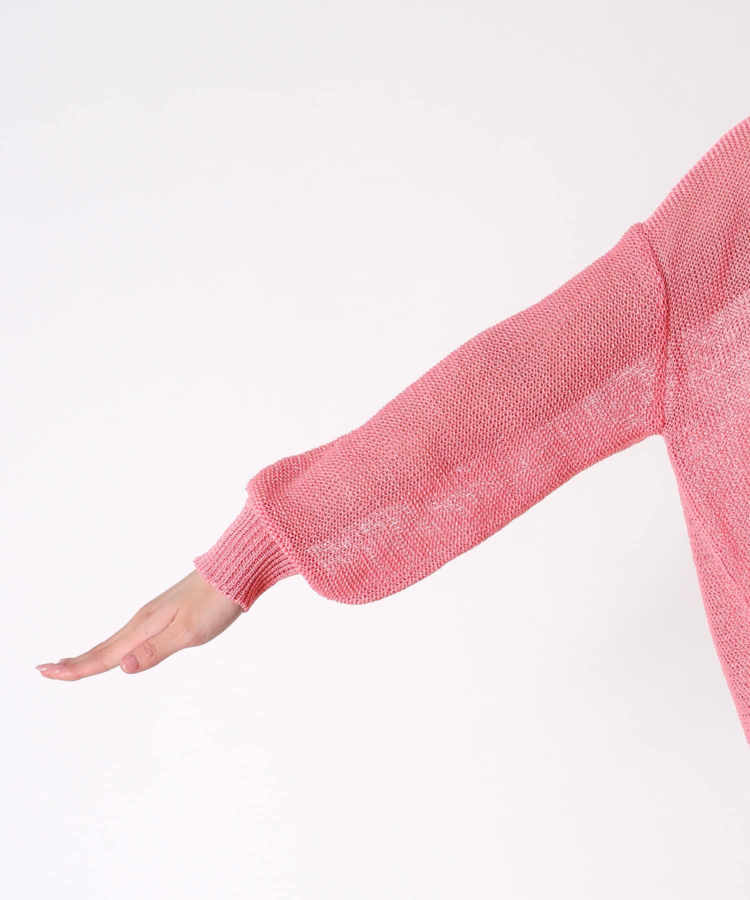 〔お家で試着〕ペーパーヤーンカルマカーディガン