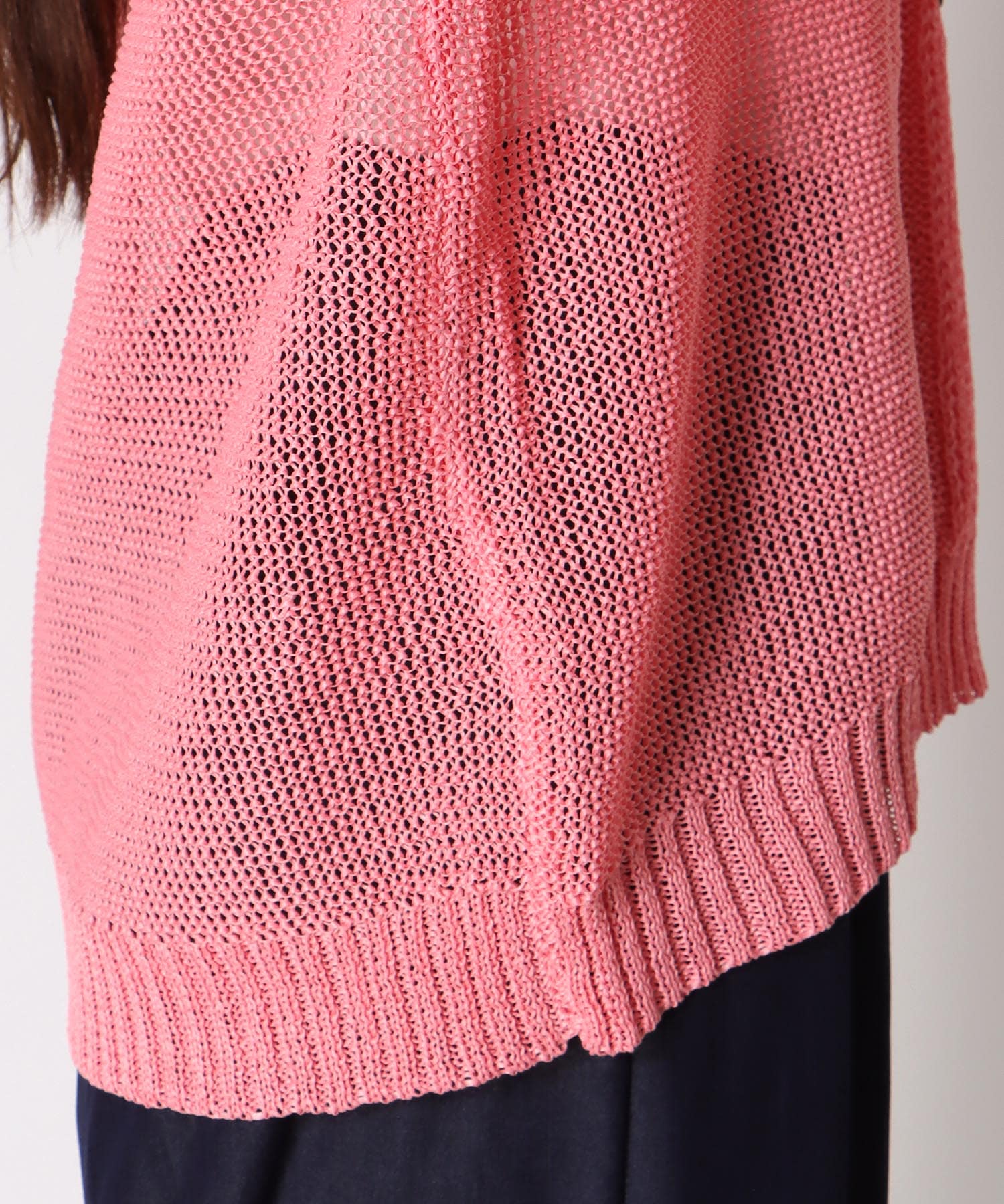 〔お家で試着〕ペーパーヤーンカルマカーディガン