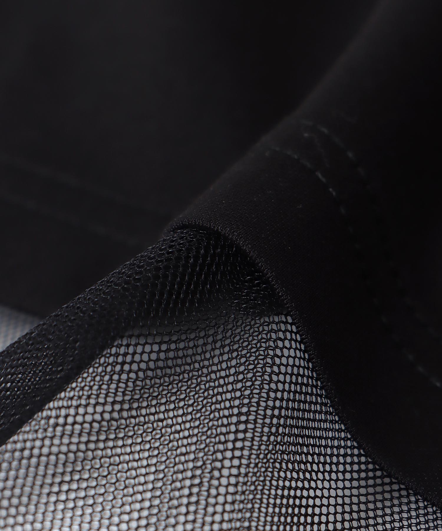 サテン×スムース両前タンク