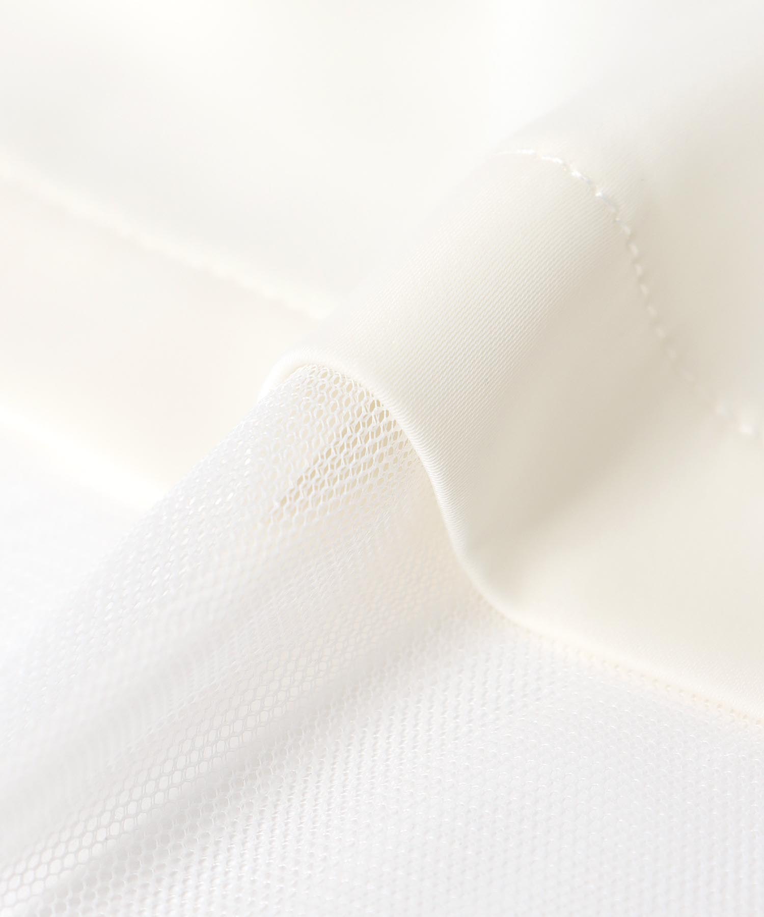 サテン×スムース両前タンク