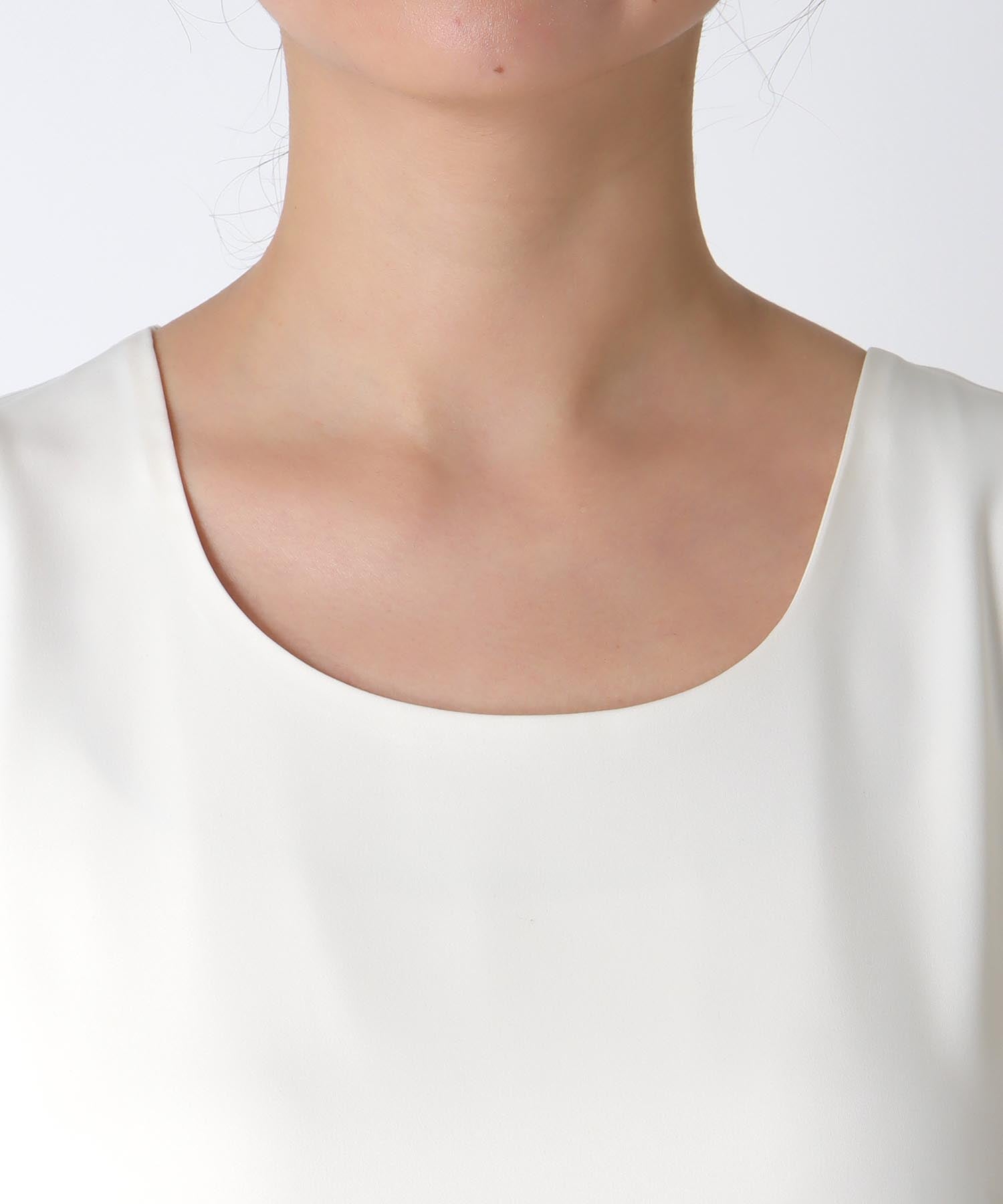 サテン×スムース両前タンク