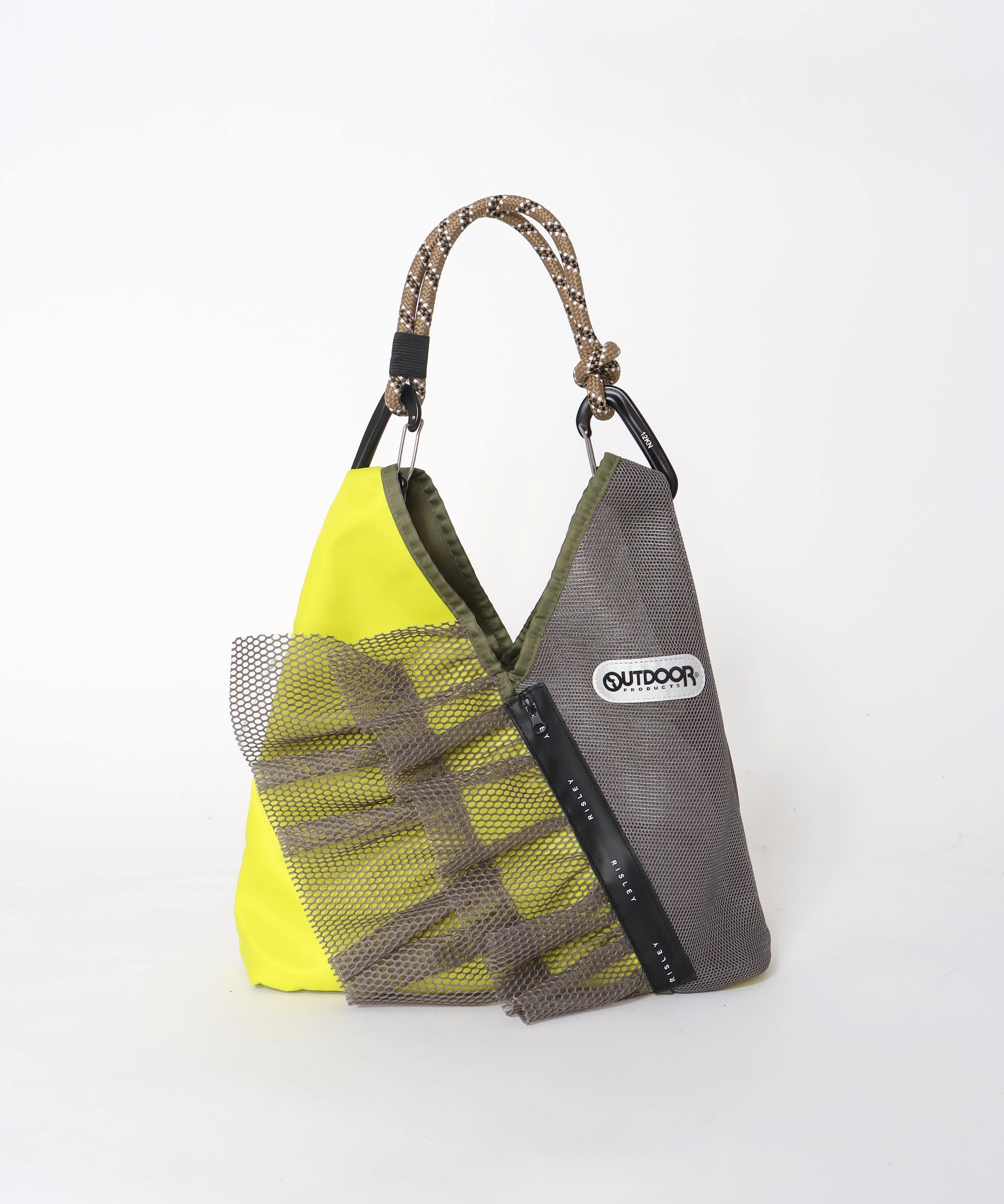 【RISLEY×OUTDOOR PRODUCTS】miniトライアングルフリルメッシュバッグ