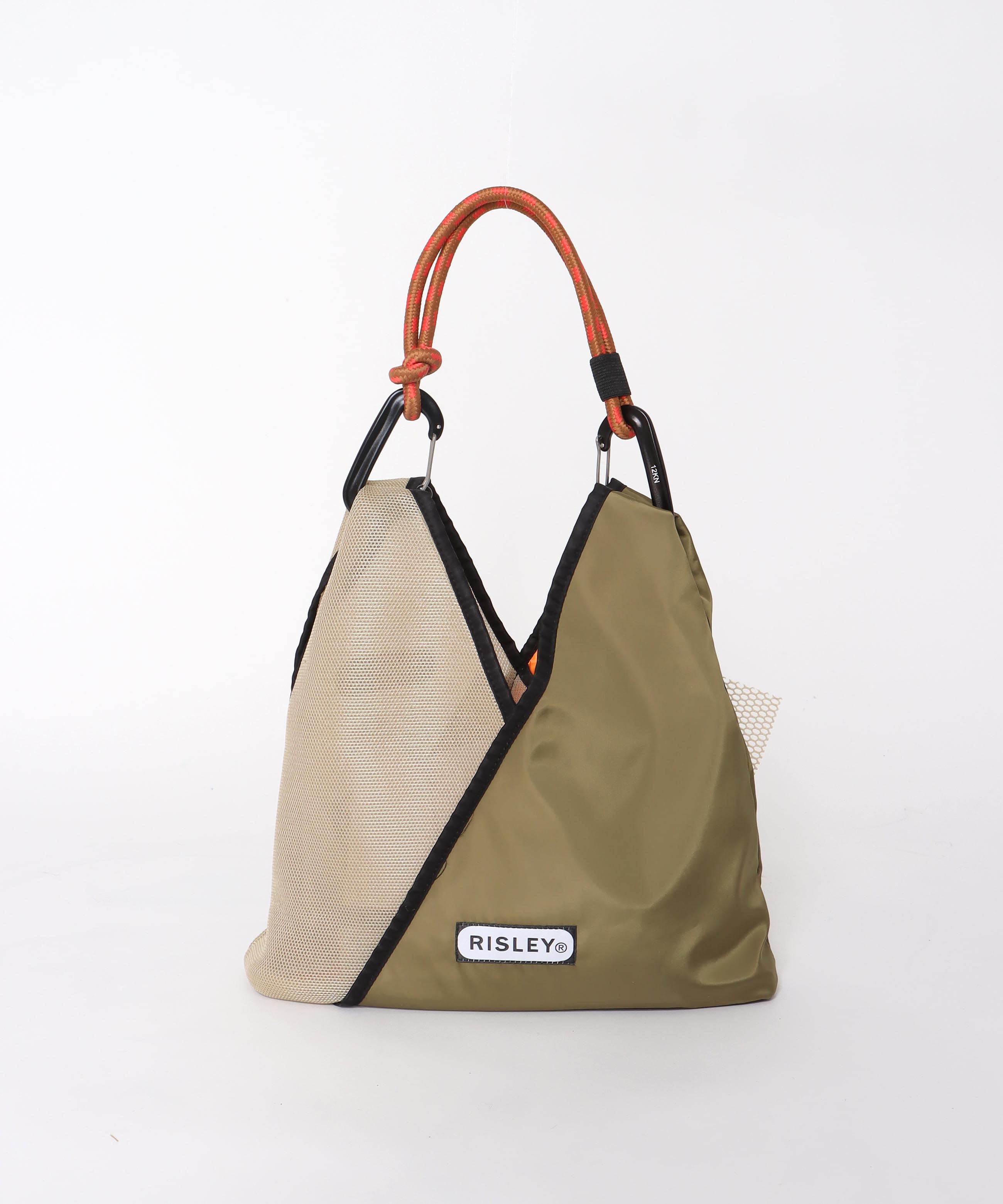 【RISLEY×OUTDOOR PRODUCTS】miniトライアングルフリルメッシュバッグ