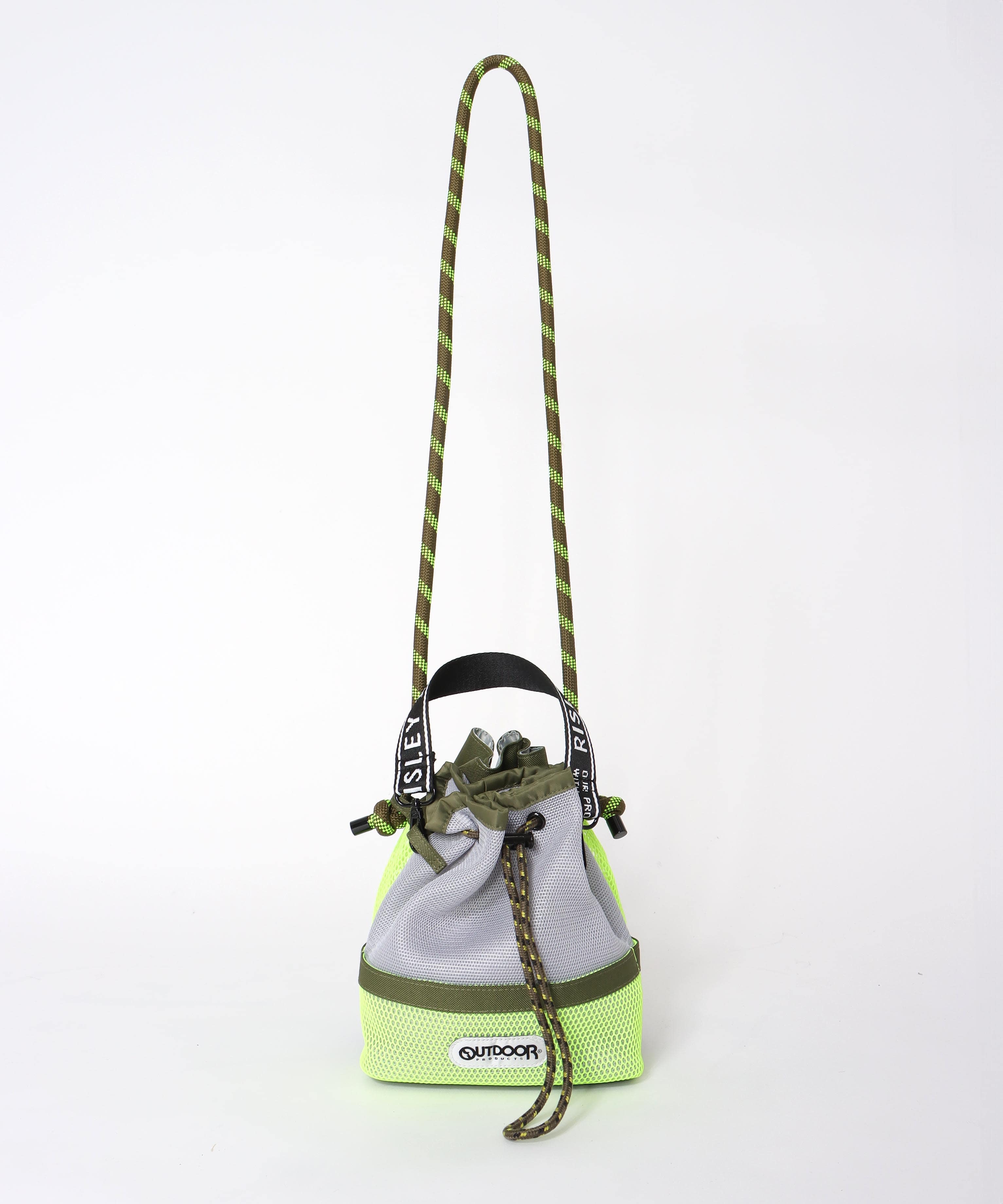 【RISLEY×OUTDOOR PRODUCTS】メッシュＷポシェットバッグ