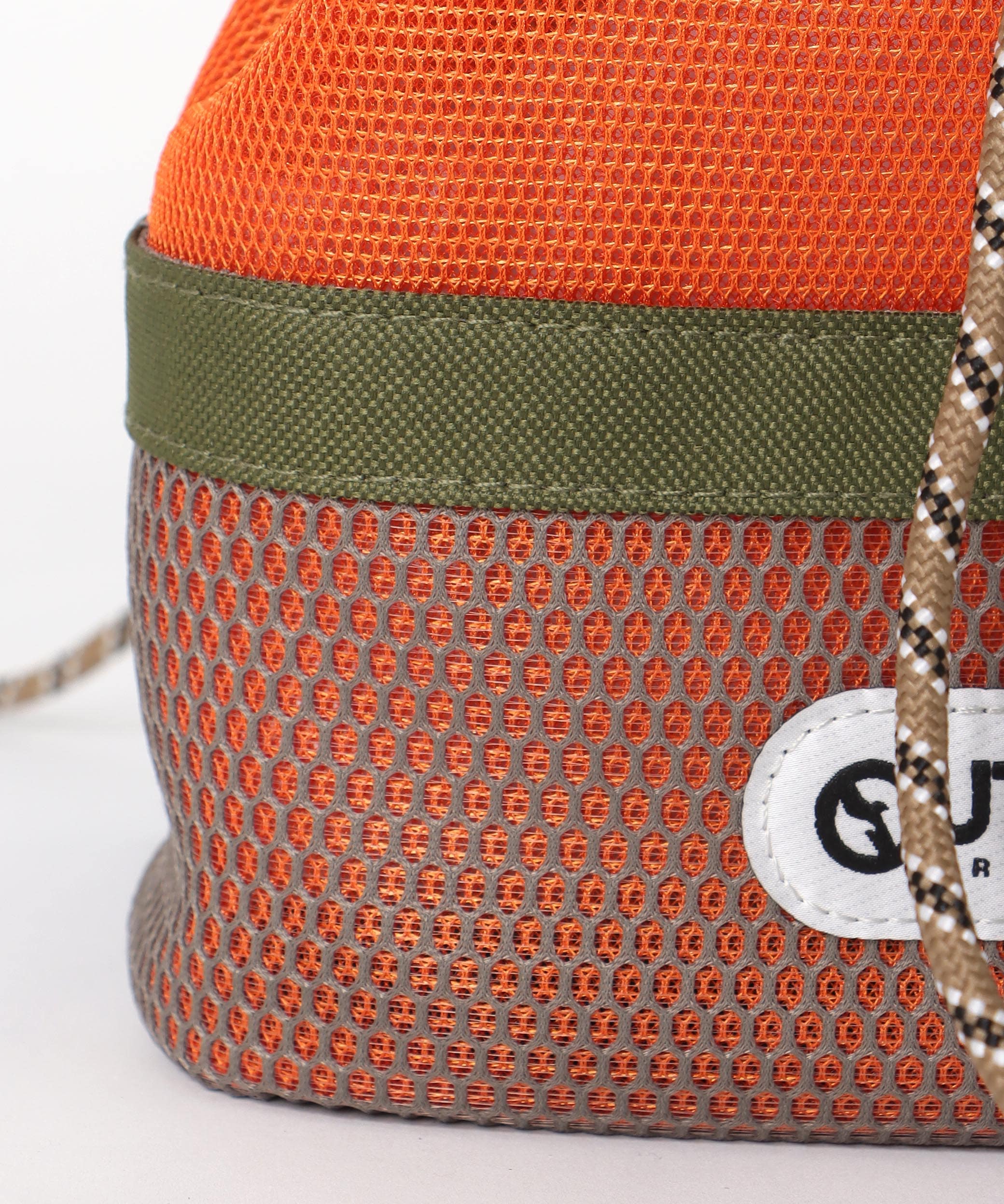 【RISLEY×OUTDOOR PRODUCTS】メッシュＷポシェットバッグ