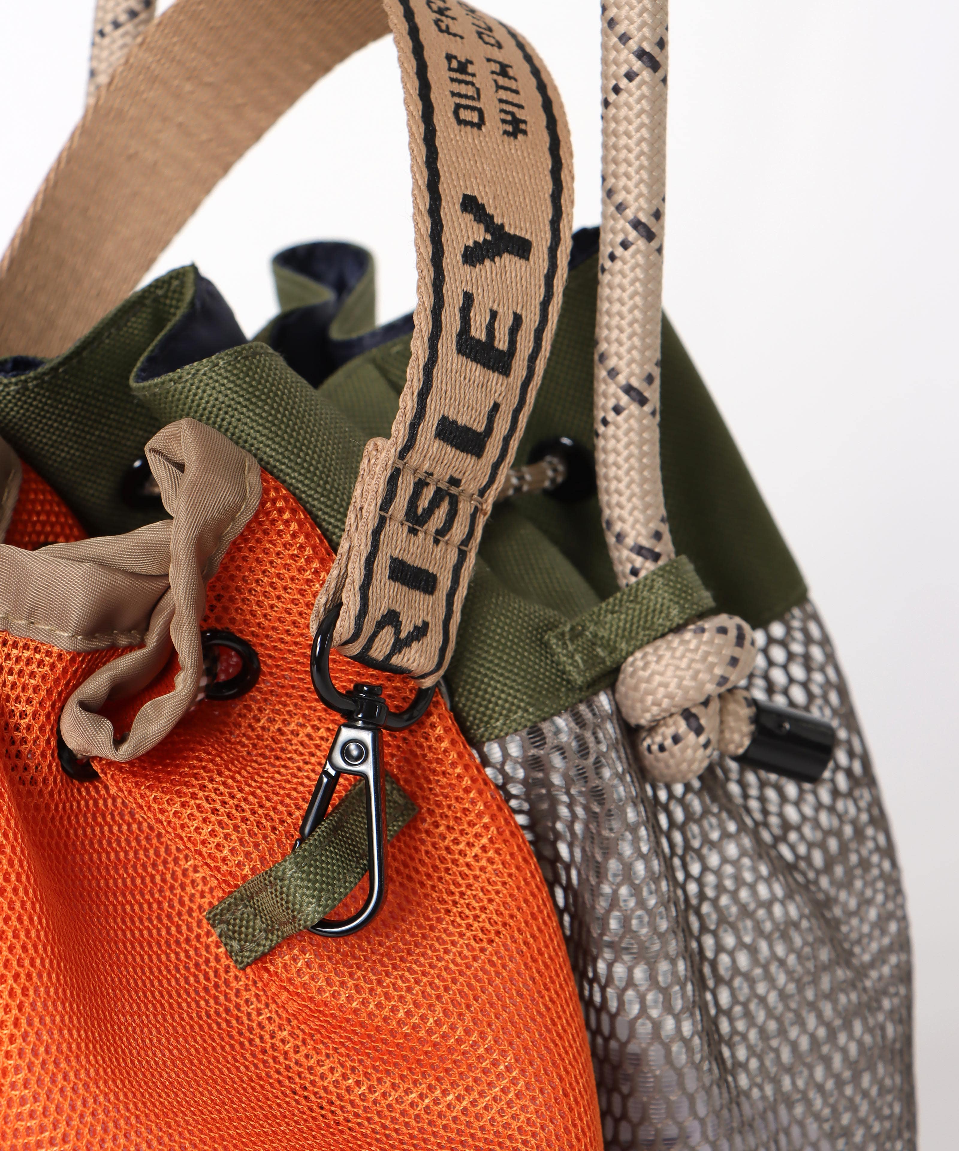 【RISLEY×OUTDOOR PRODUCTS】メッシュＷポシェットバッグ