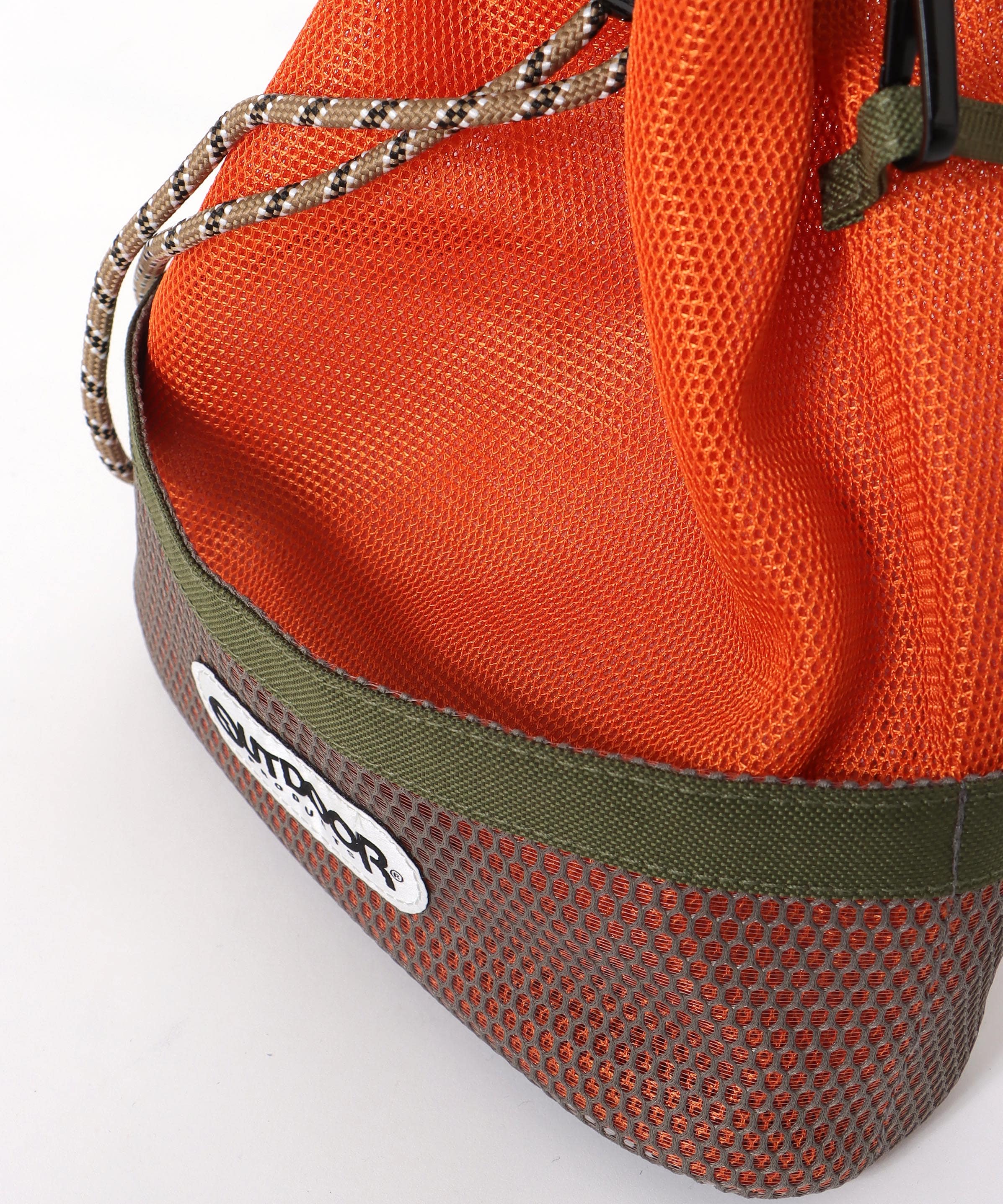 【RISLEY×OUTDOOR PRODUCTS】メッシュＷポシェットバッグ