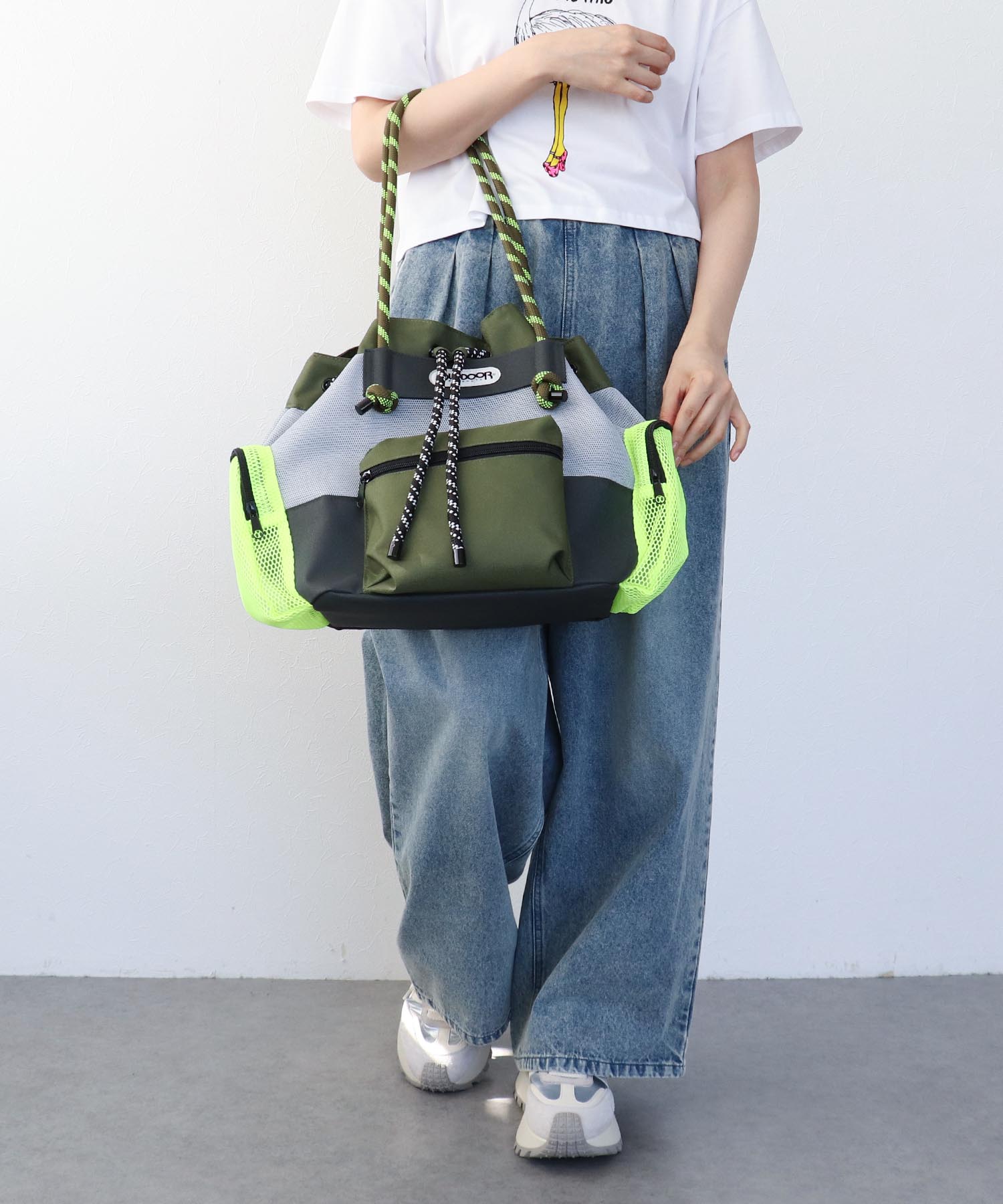 【RISLEY×OUTDOOR PRODUCTS】メッシュトートバッグ