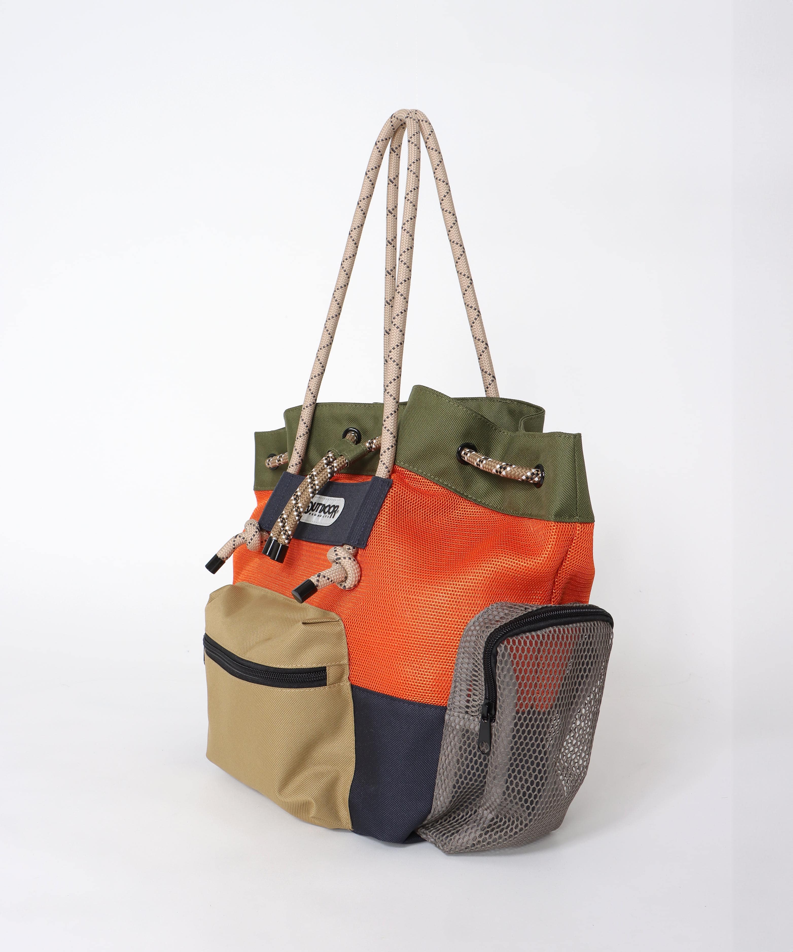 【RISLEY×OUTDOOR PRODUCTS】メッシュトートバッグ