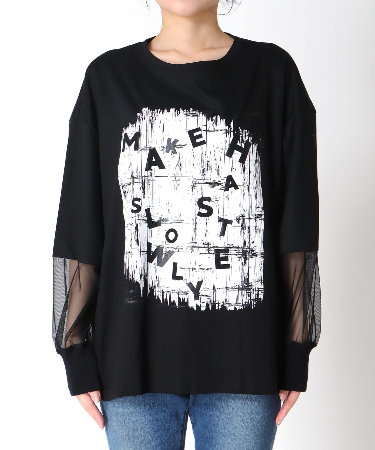 【RISLEY】ビッグロゴロングＴシャツ