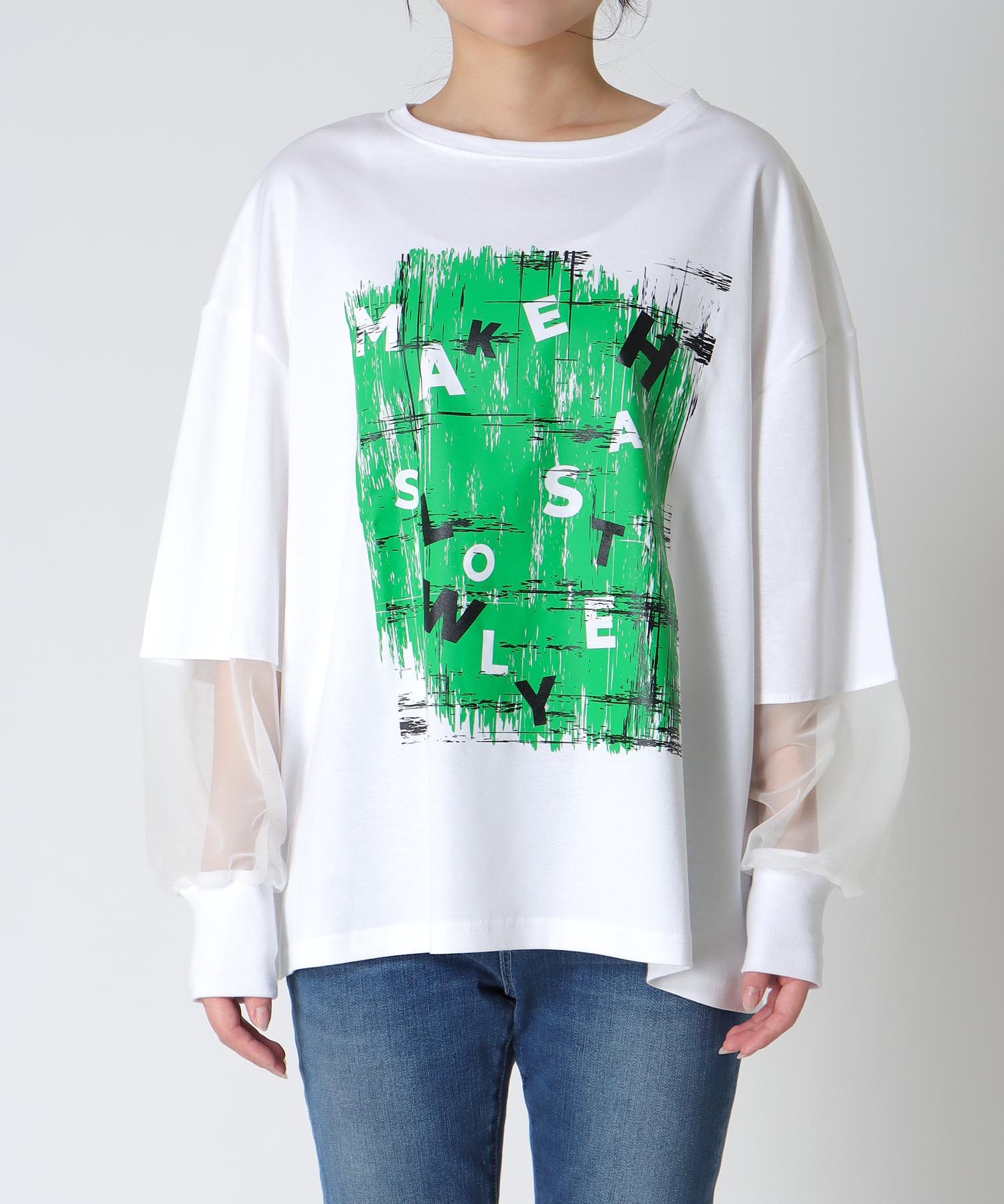 【RISLEY】ビッグロゴロングＴシャツ