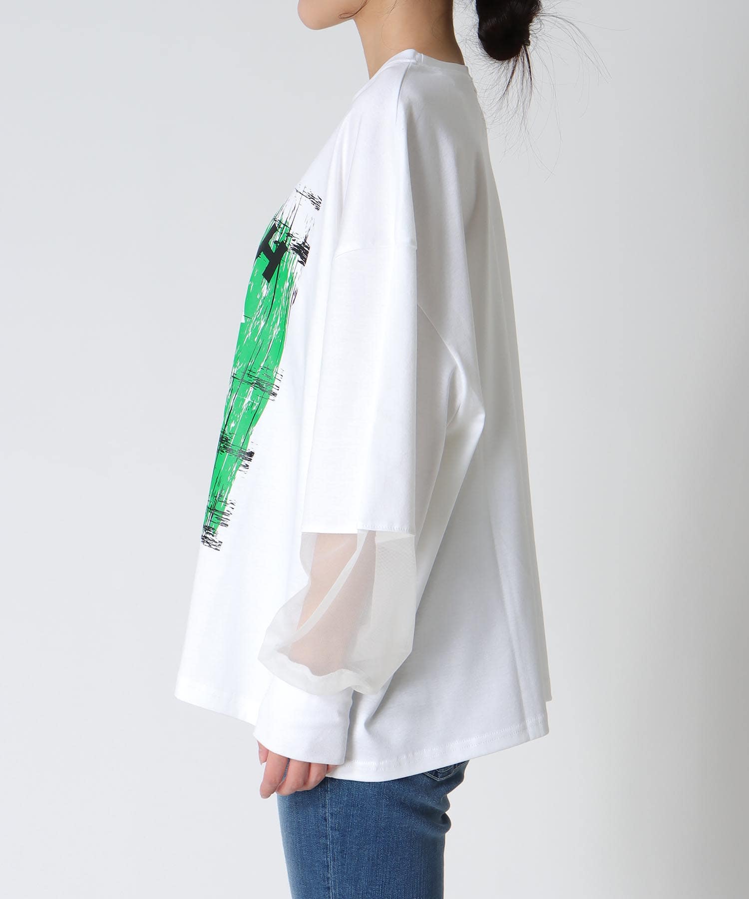 【RISLEY】ビッグロゴロングＴシャツ